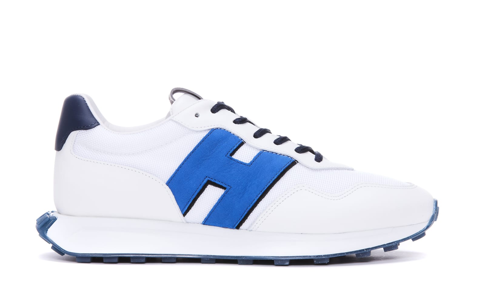 Shop Hogan H601 Sneakers In J Bianco Blu