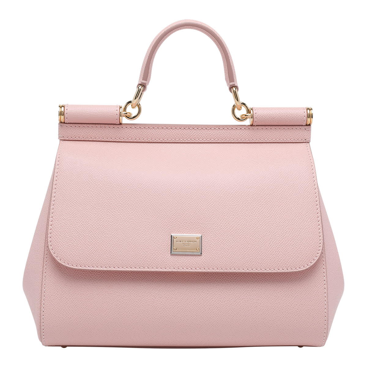 Dolce & Gabbana Large Sicly Handbag In Pink