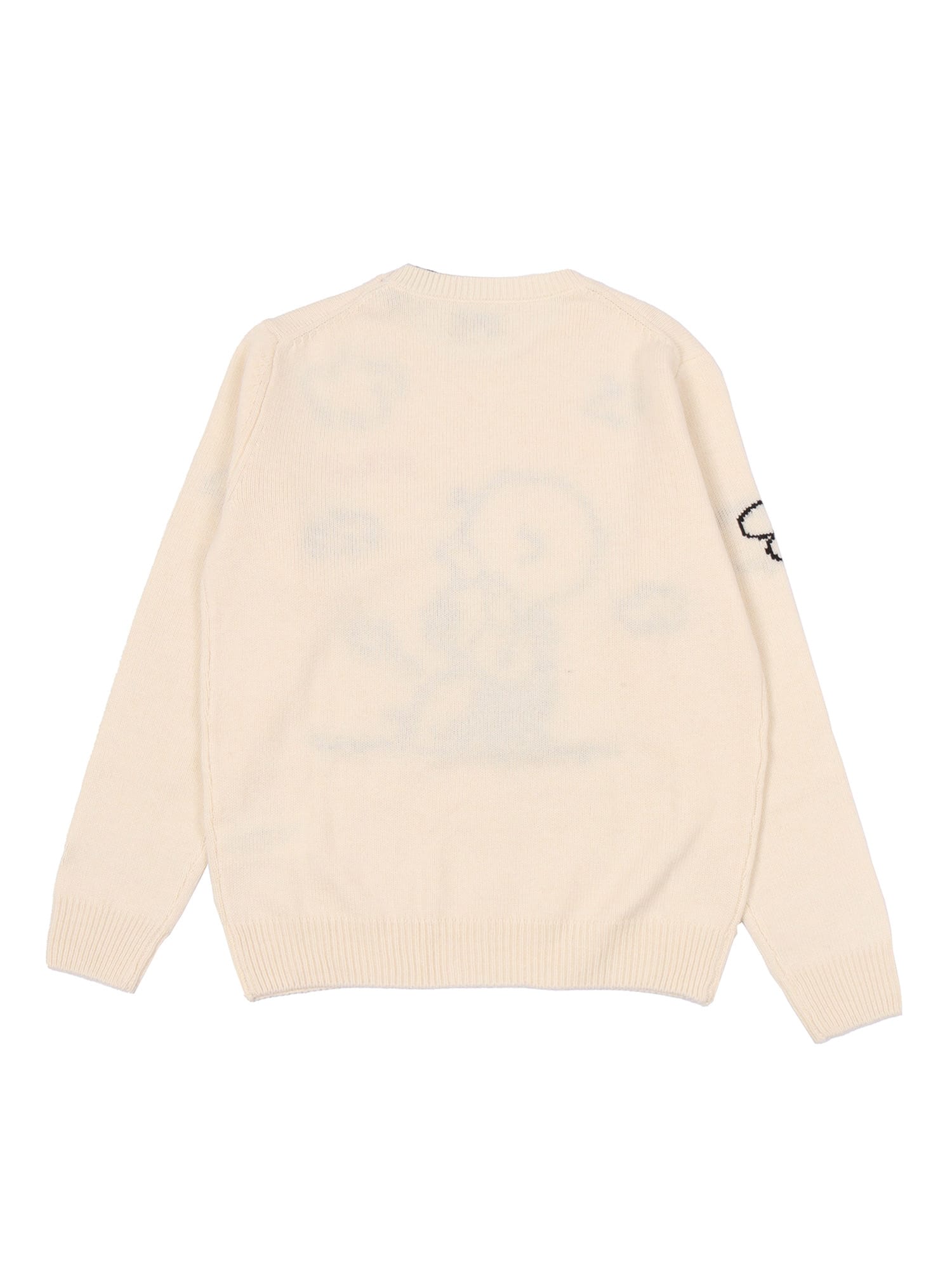 Mc2 Saint Barth Princess-peanuts Hugs Clouds 10 Emb In Neutral