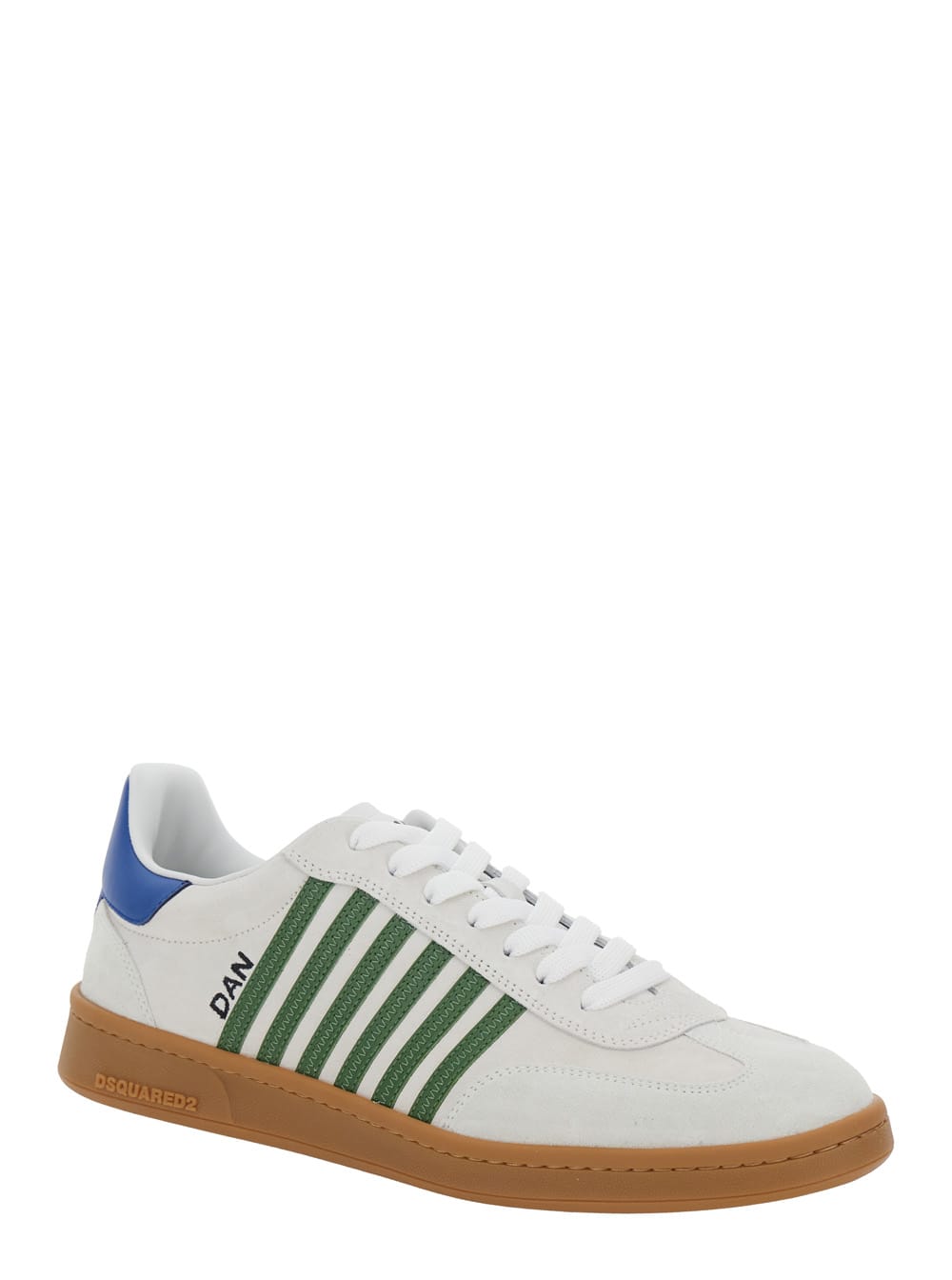 Shop Dsquared2 Sneakers Crosta+vitello In White