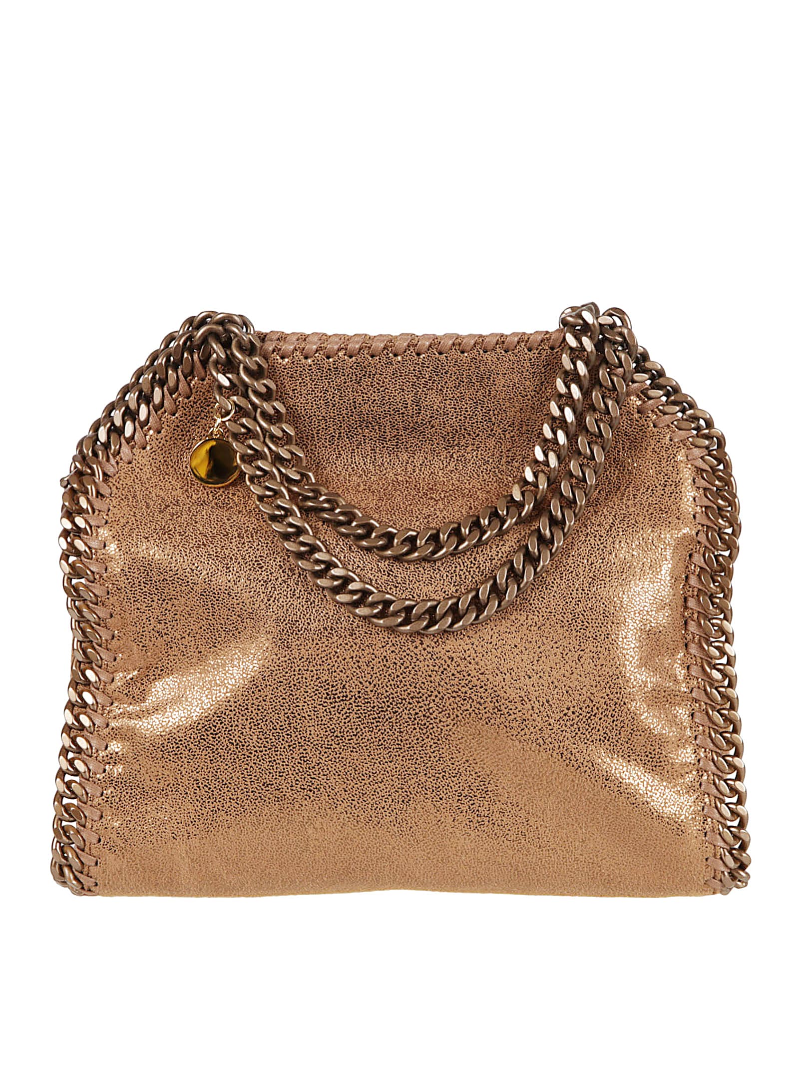 Stella Mccartney Mini Falabella Tote Bag In Brown
