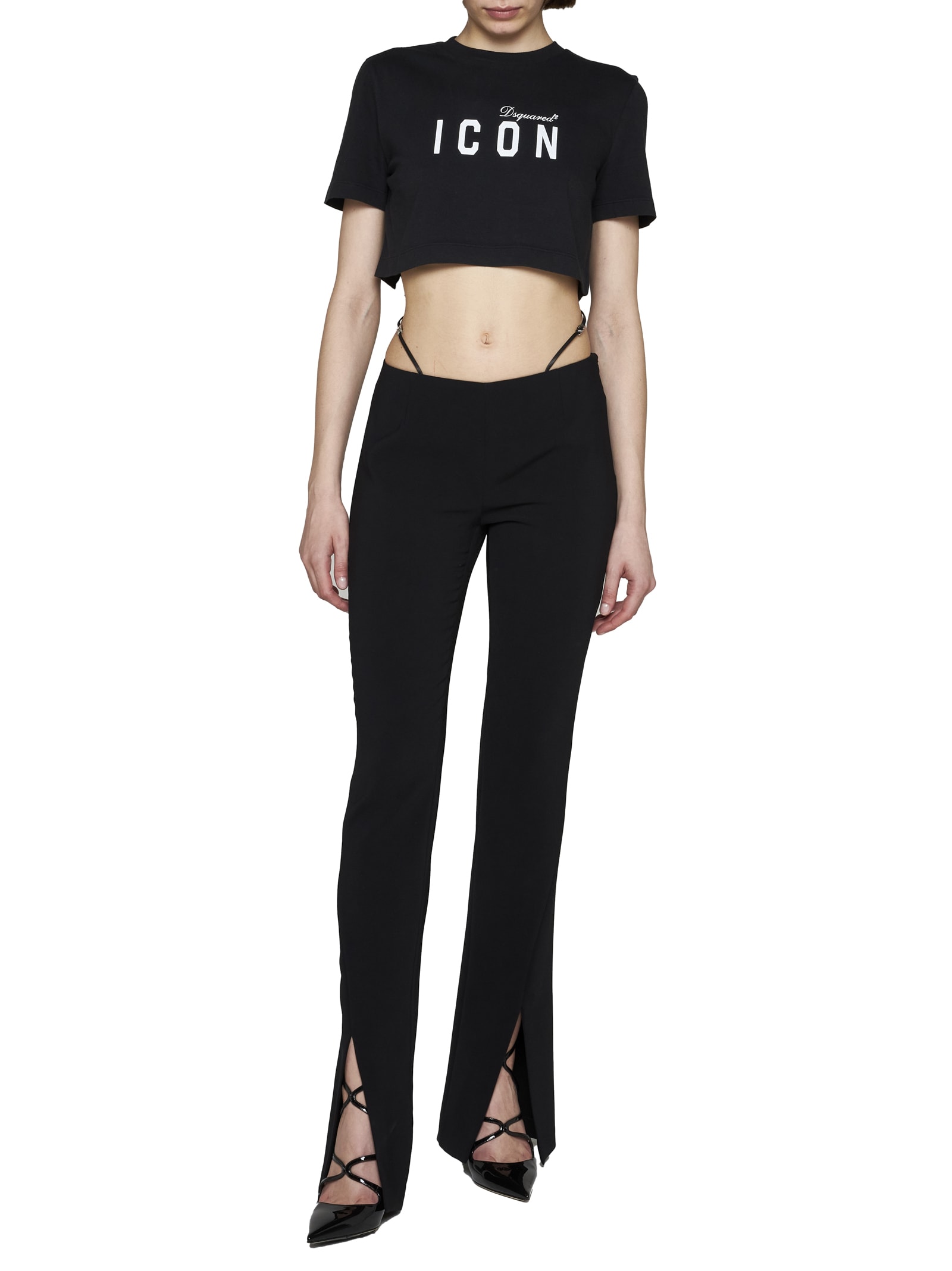 Dsquared2 Icon Pants In Black