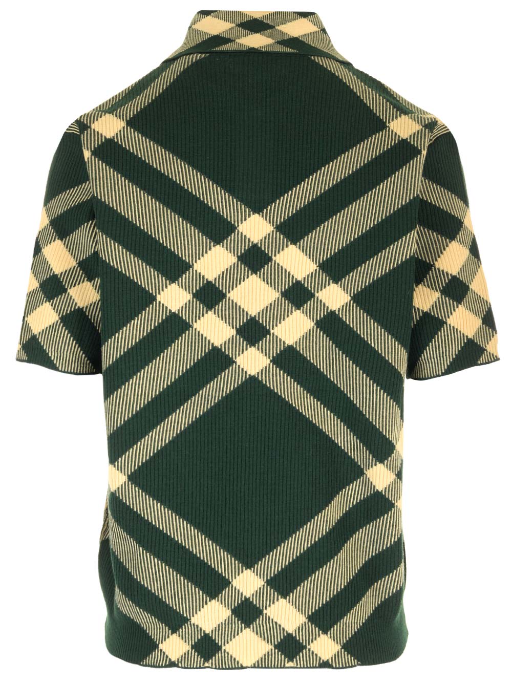 Shop Burberry Daffoil Polo Shirt In Verde