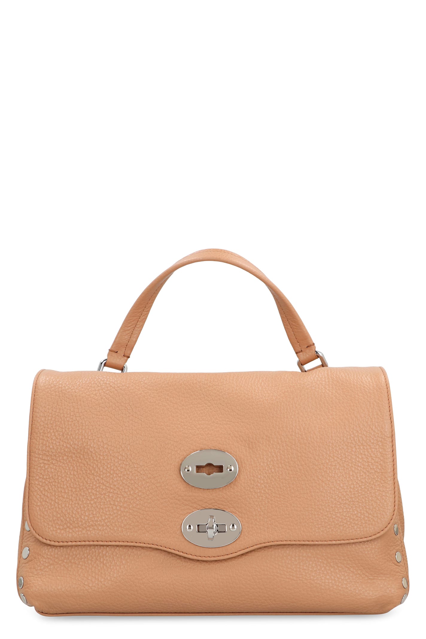 Zanellato Postina Daily Small Leather Handbag In Brown