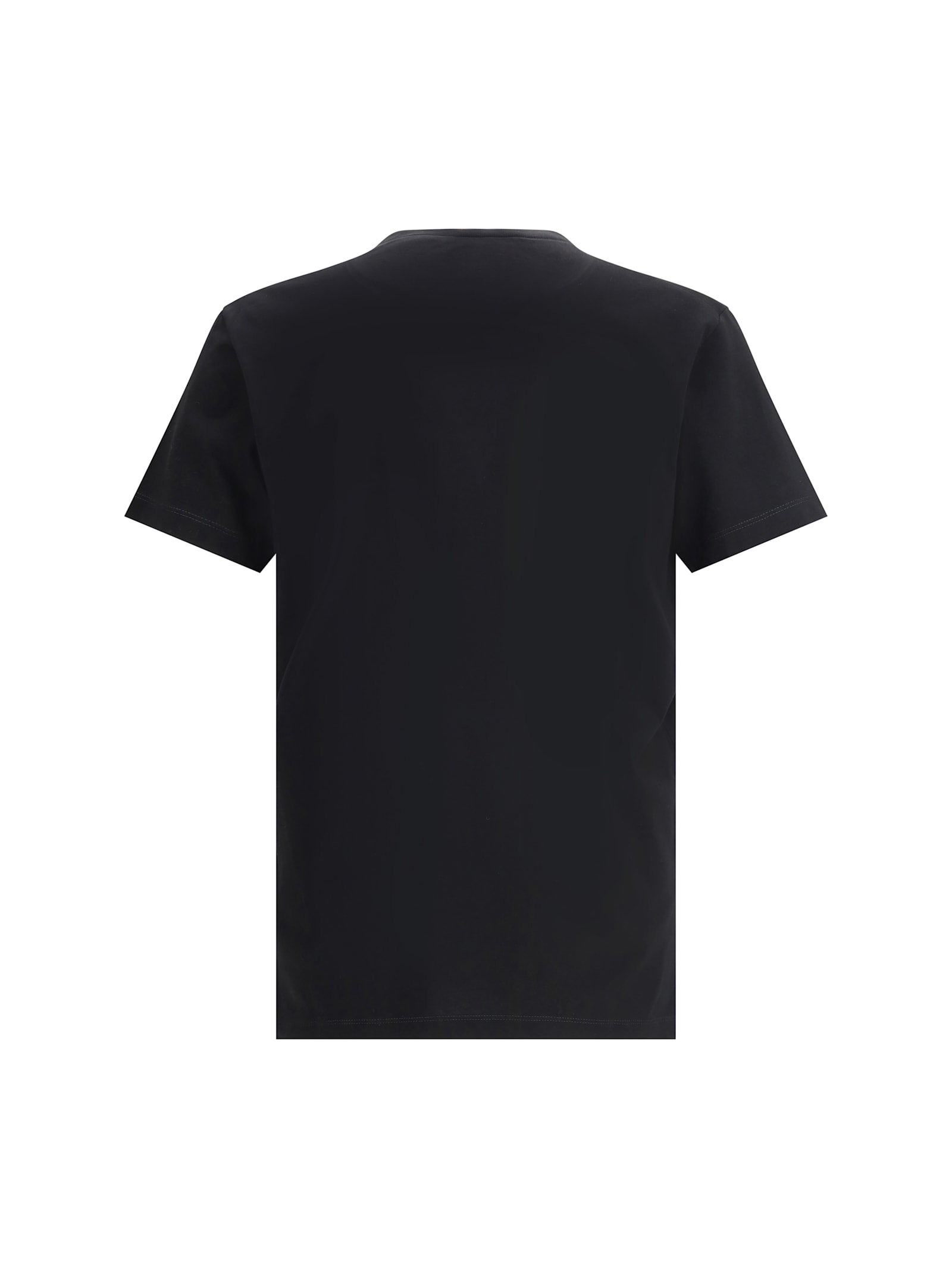 Dsquared2 Men Logoed T-shirt In Black