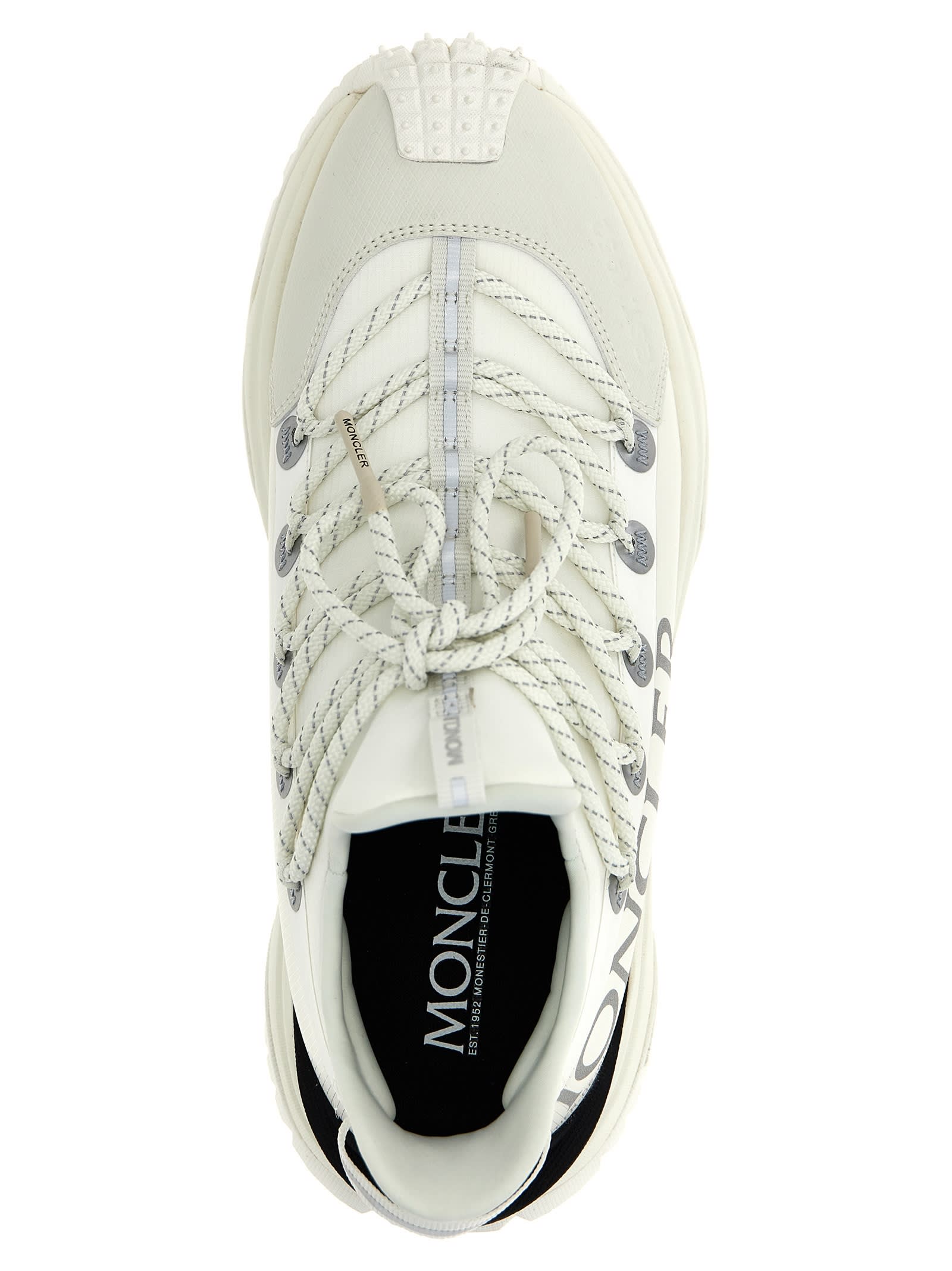 Shop Moncler Trailgrip Lite 2 Sneakers In White