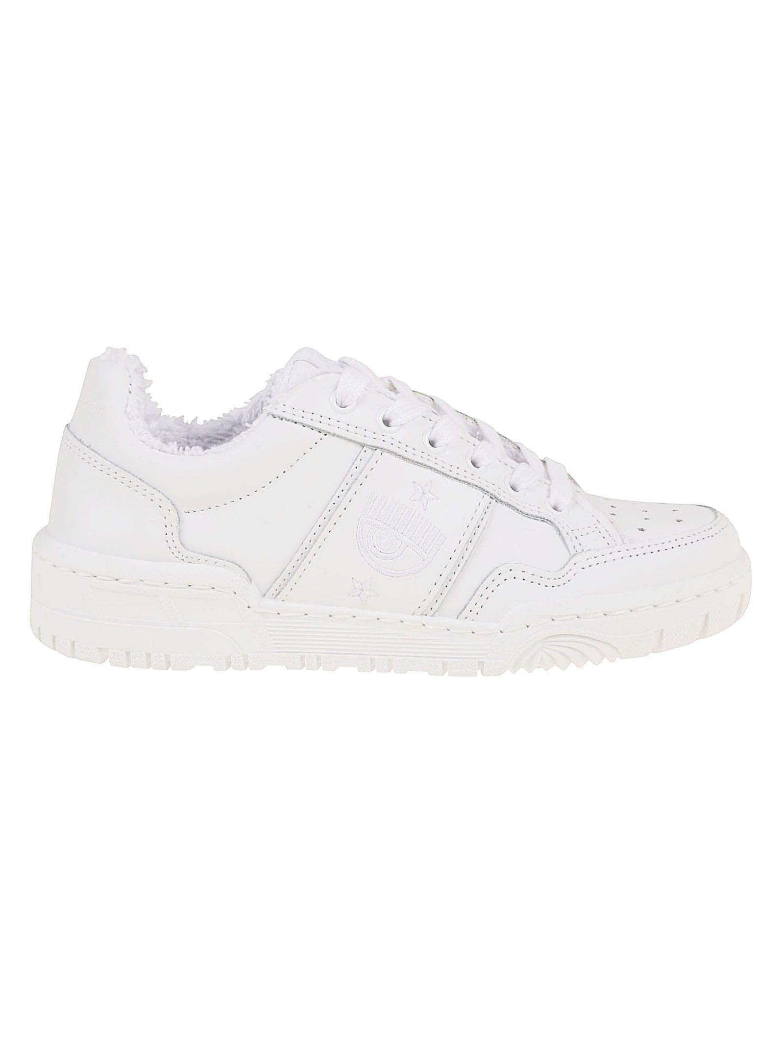 Chiara Ferragni Sneakers Cf1 Low-total White Calf