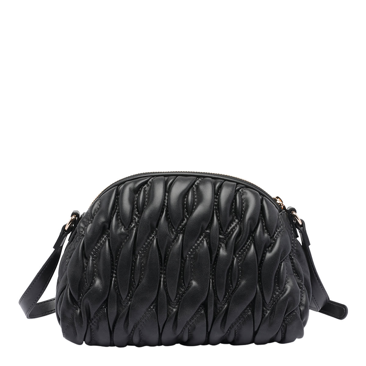 Liu •jo Medium Crossbody Bag Adjustable Strap In Black