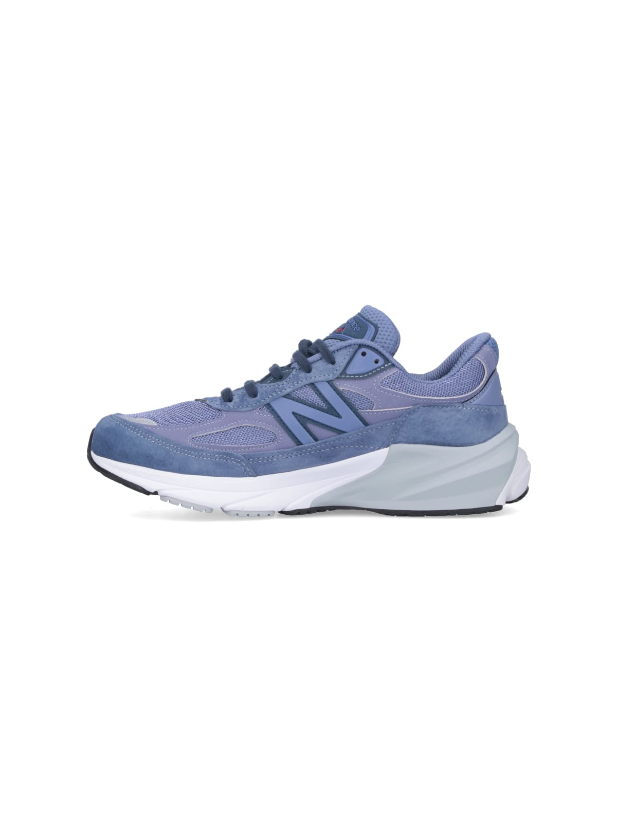 New Balance 990v6 Sneakers In Purple Suede And Mesh In Purple