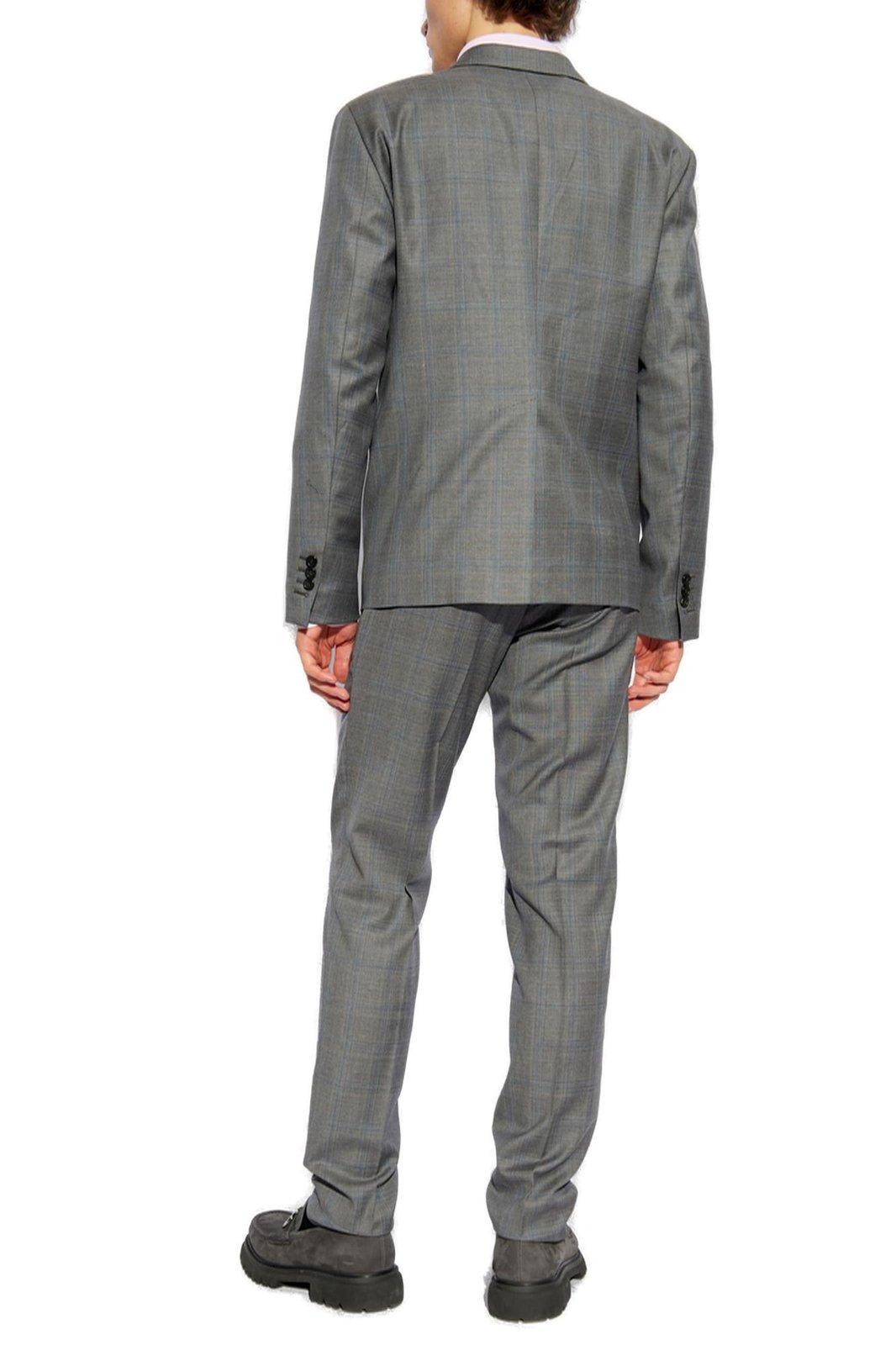 Dsquared2 Single Breasted Two-piece Tailored Suit In Grey
