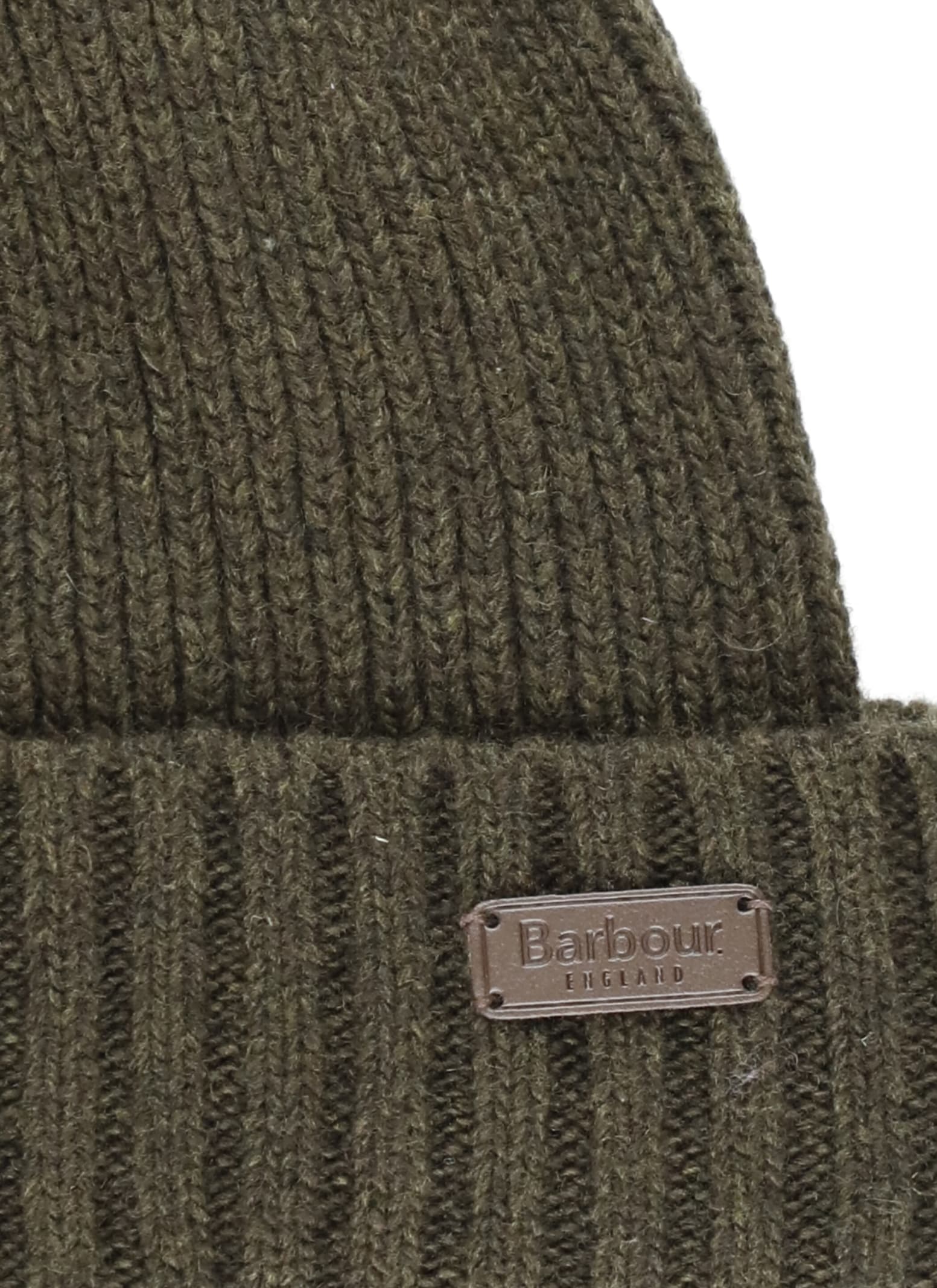 Barbour Carlton Beanie Hat In Green