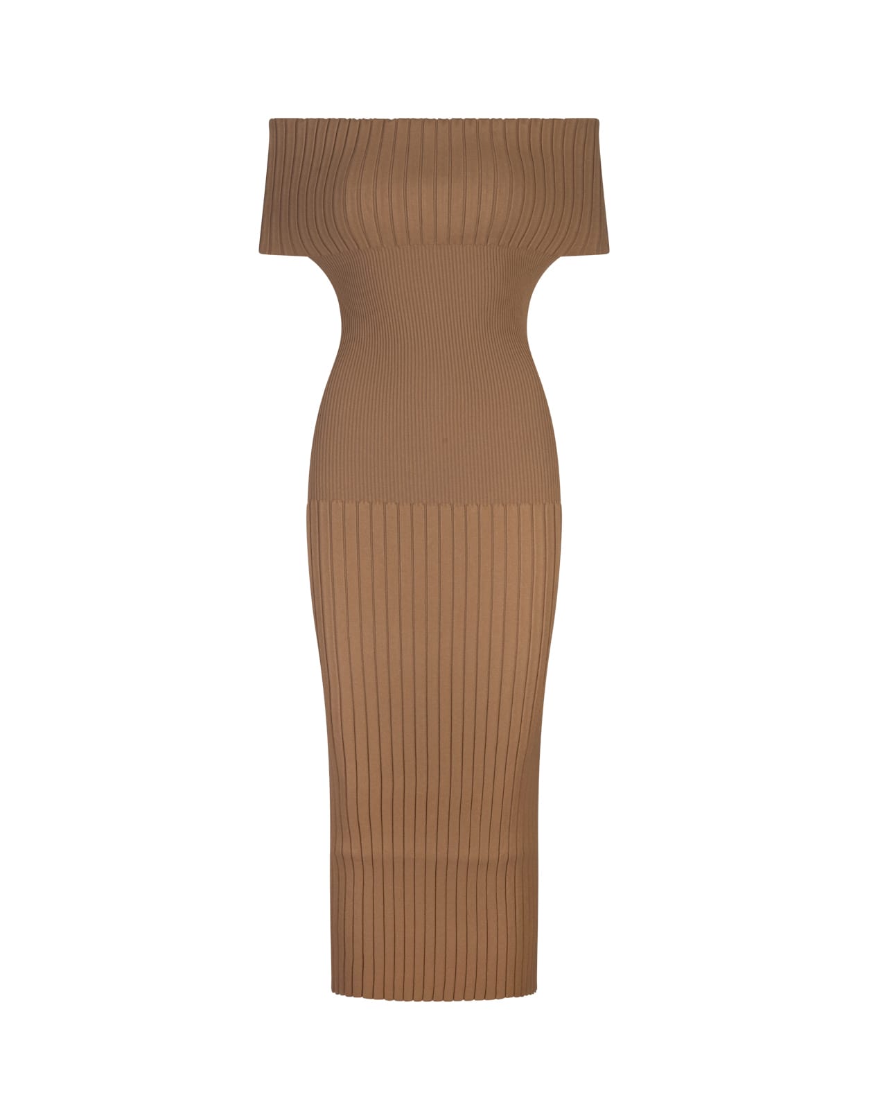 Shop Sportmax Brown Feritos Dress