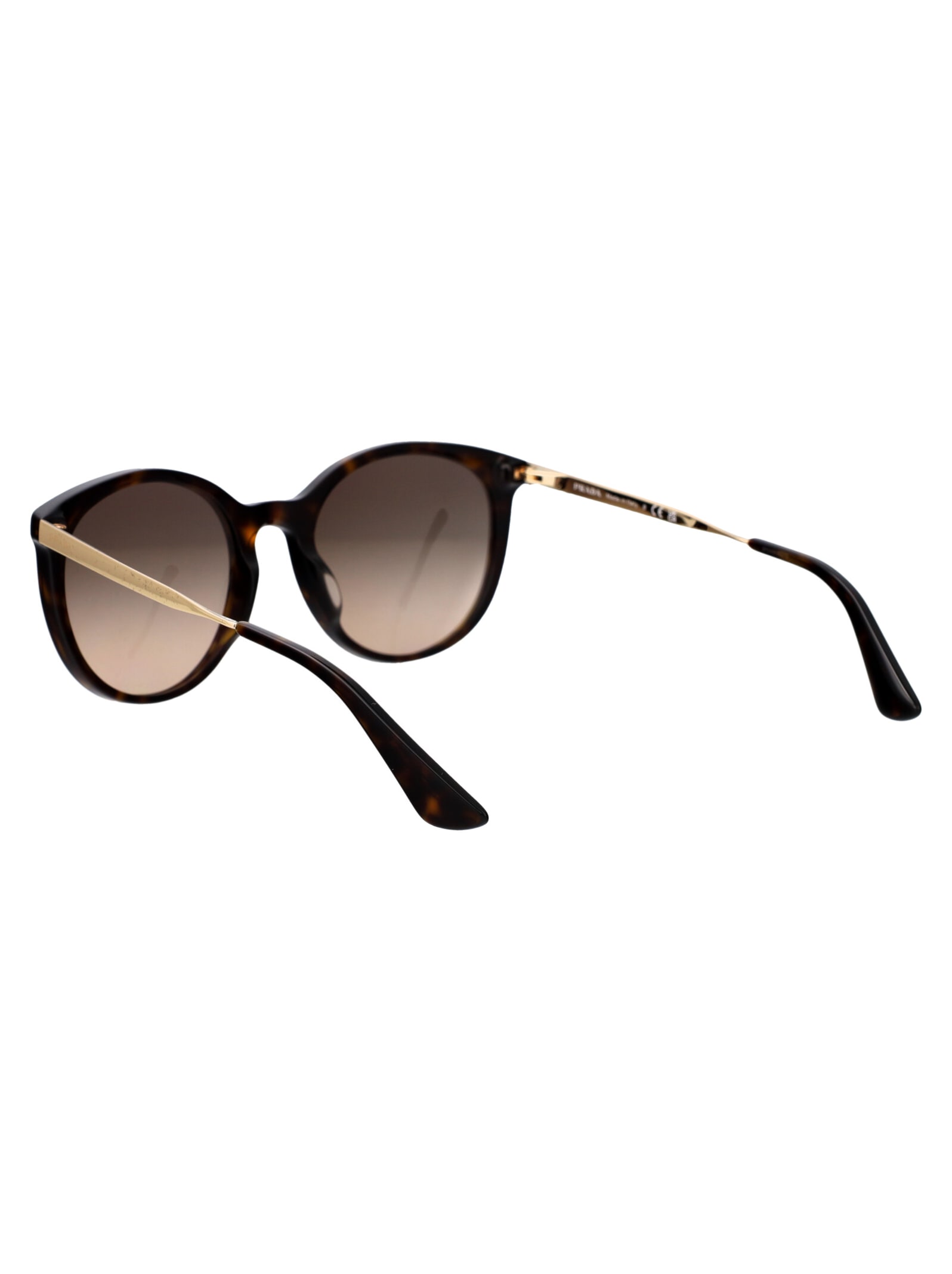 Shop Prada Catwalk Sunglasses In 2au3d0 Havana