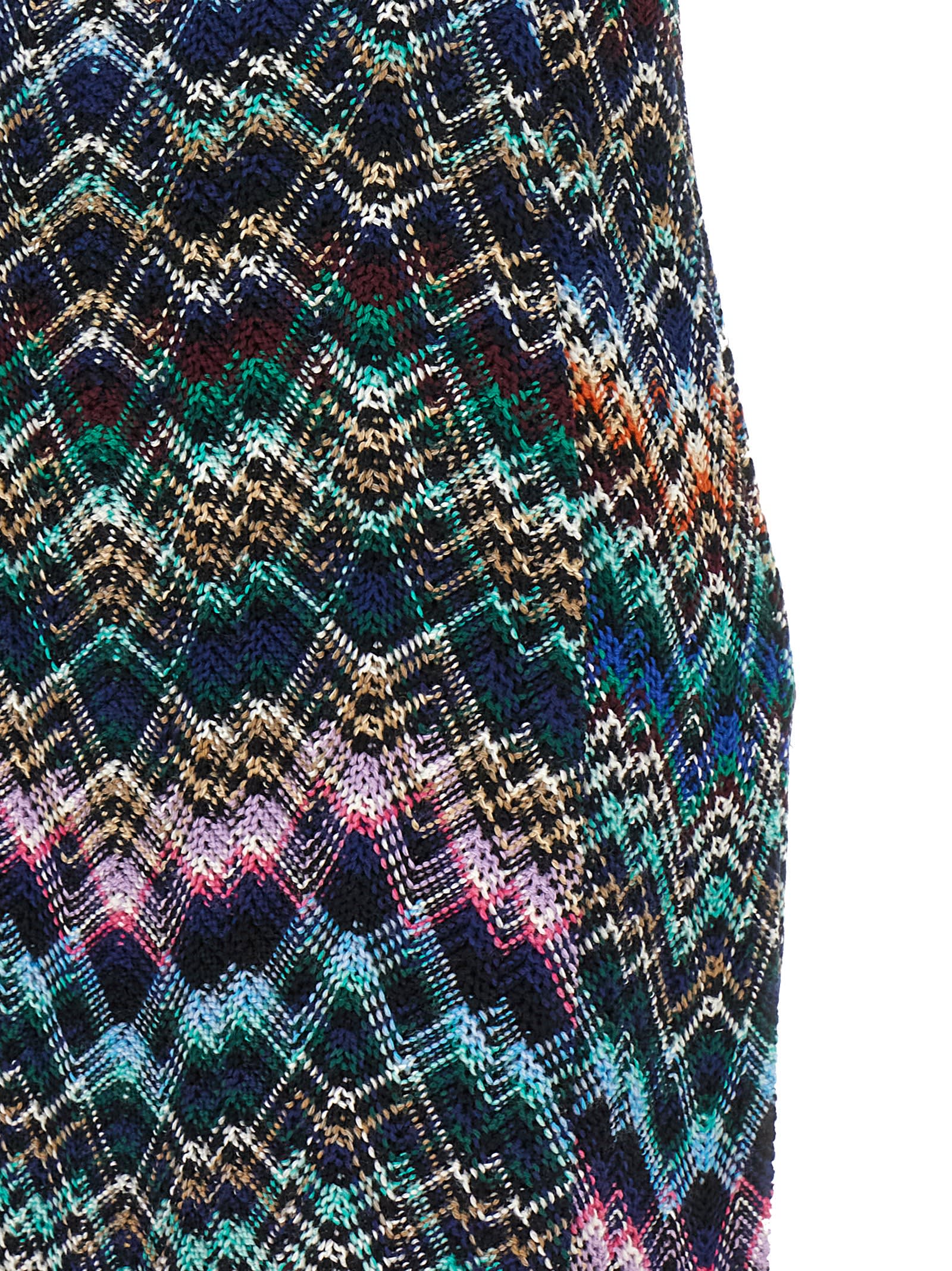 Shop Missoni Caperdoni Dress In Multicolor