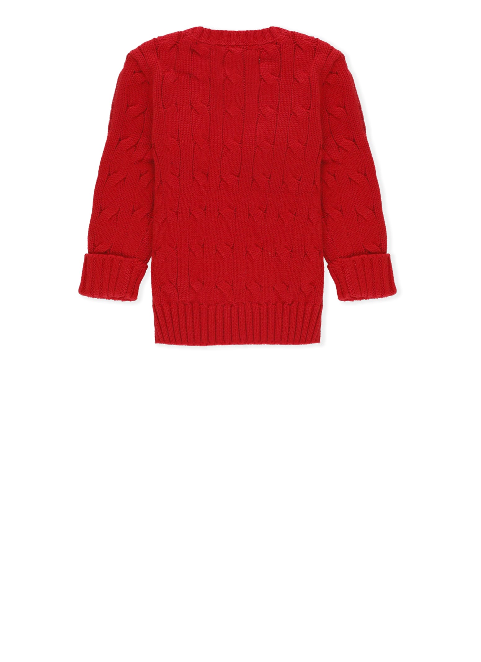 Ralph Lauren Cotton Sweatshirt In Red