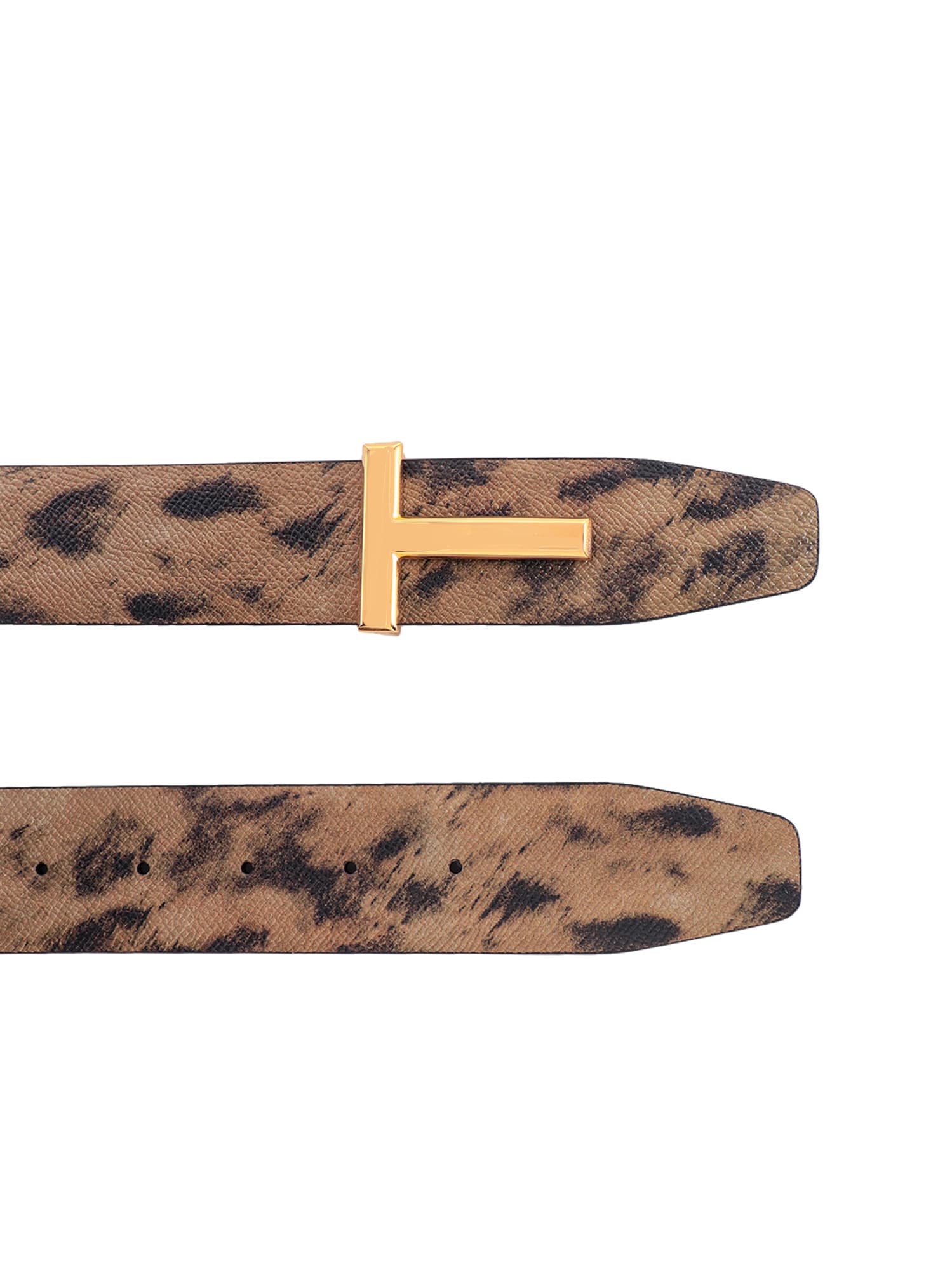 Shop Tom Ford Belt In Sand/black