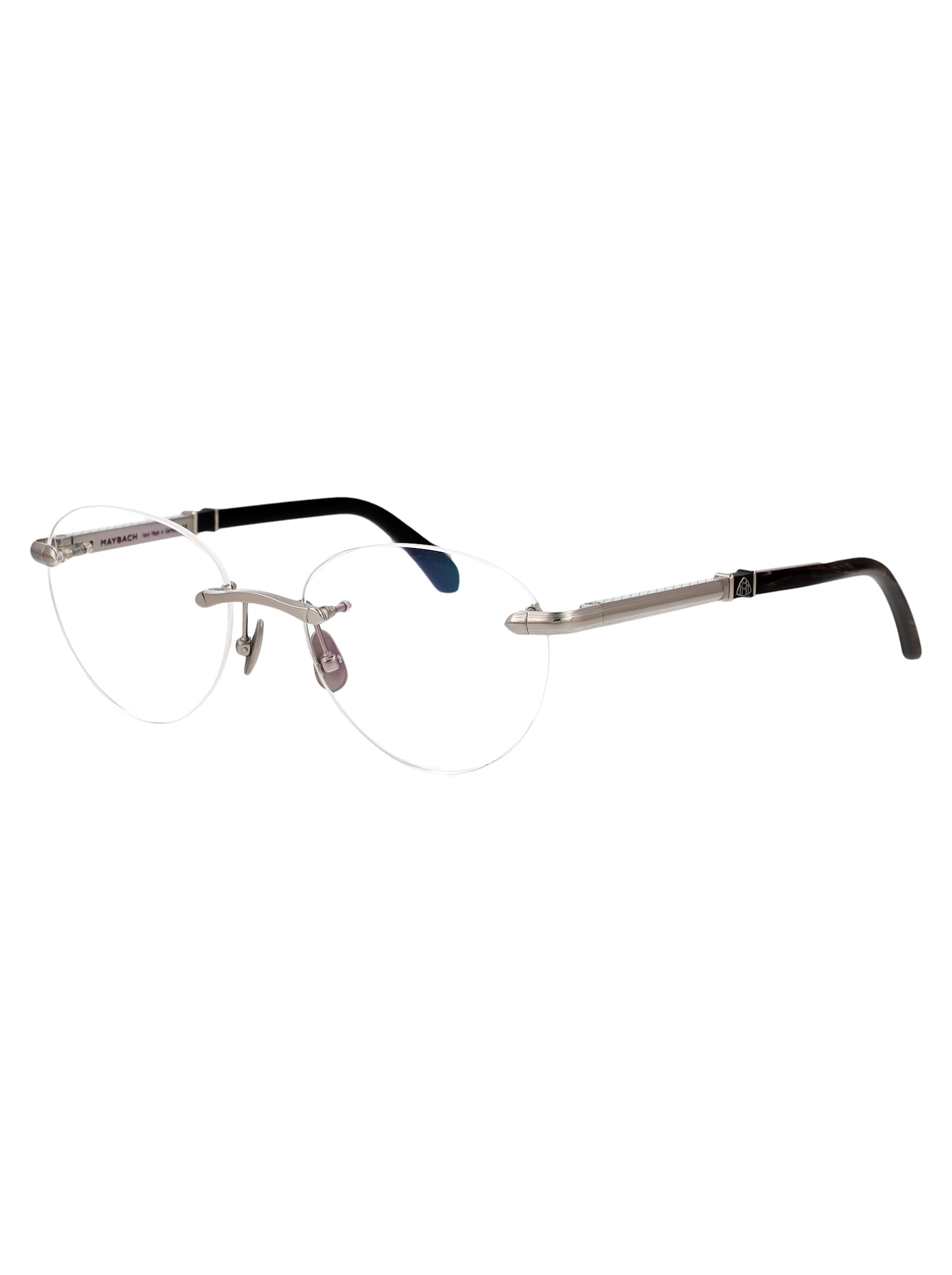 Shop Maybach Eyewear The Mentalist Ii Glasses In Silver