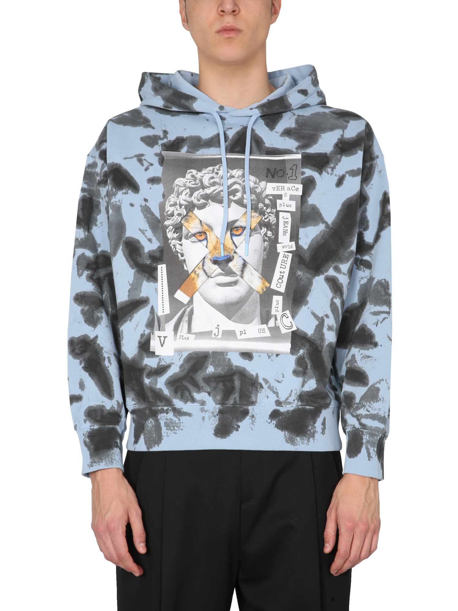 VERSACE JEANS COUTURE HEY REILLY CAPSULE COLLECTION SWEATSHIRT,B7GWA7VE 30443O24