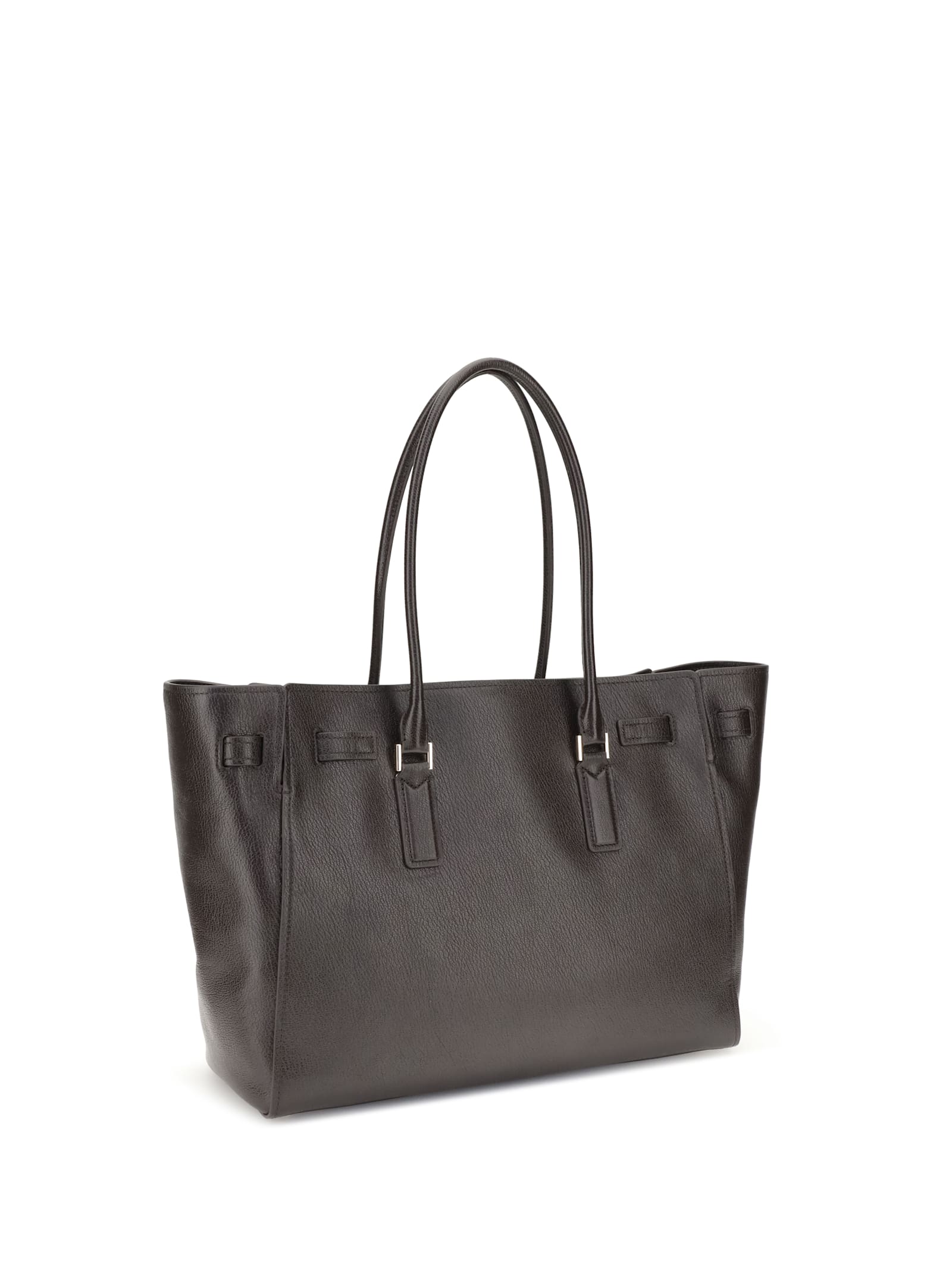 Michael Kors Hamilton Moderne Large Tote Bag In Brown