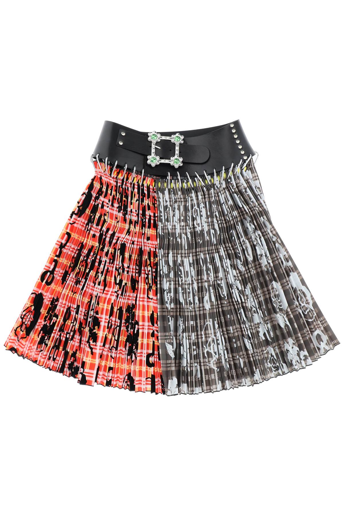 CHOPOVA LOWENA PENSTEMON CARABINER MIDI SKIRT