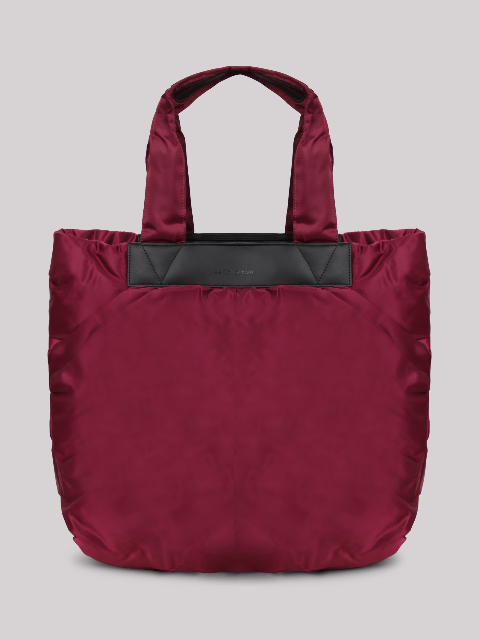 Veecollective Vee Collective Large Caba Ruched Tote Bag