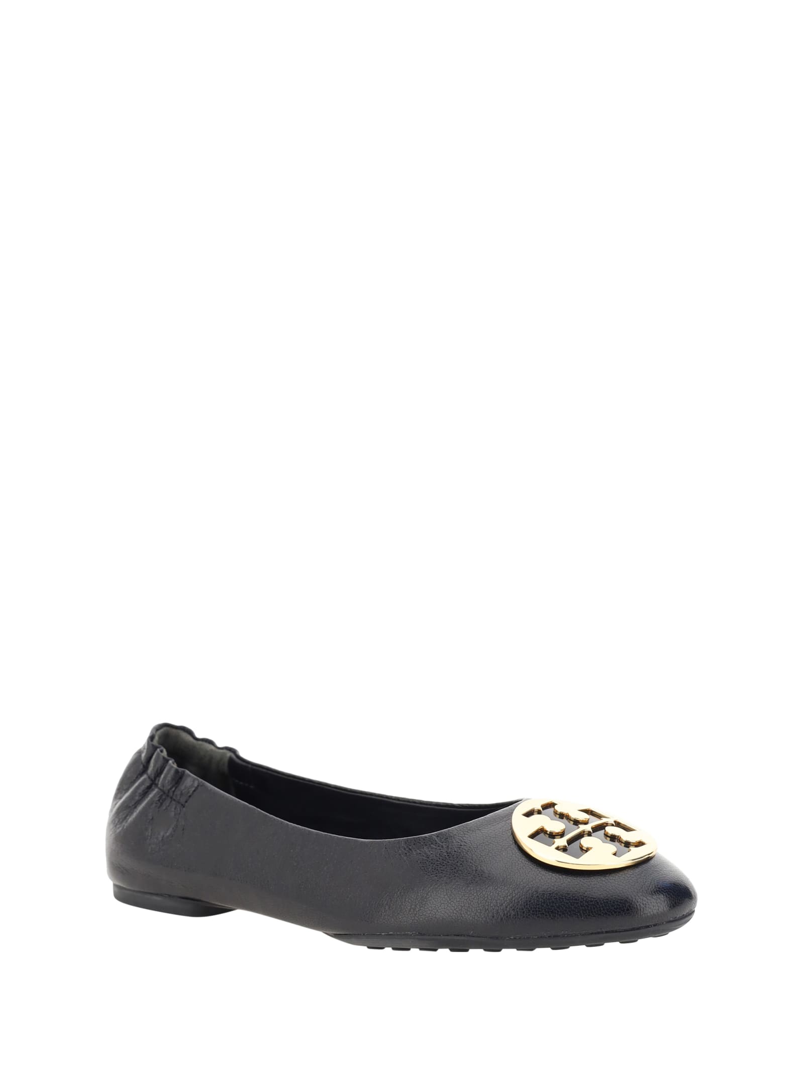 Shop Tory Burch Claire Flats Flat Shoes In Black