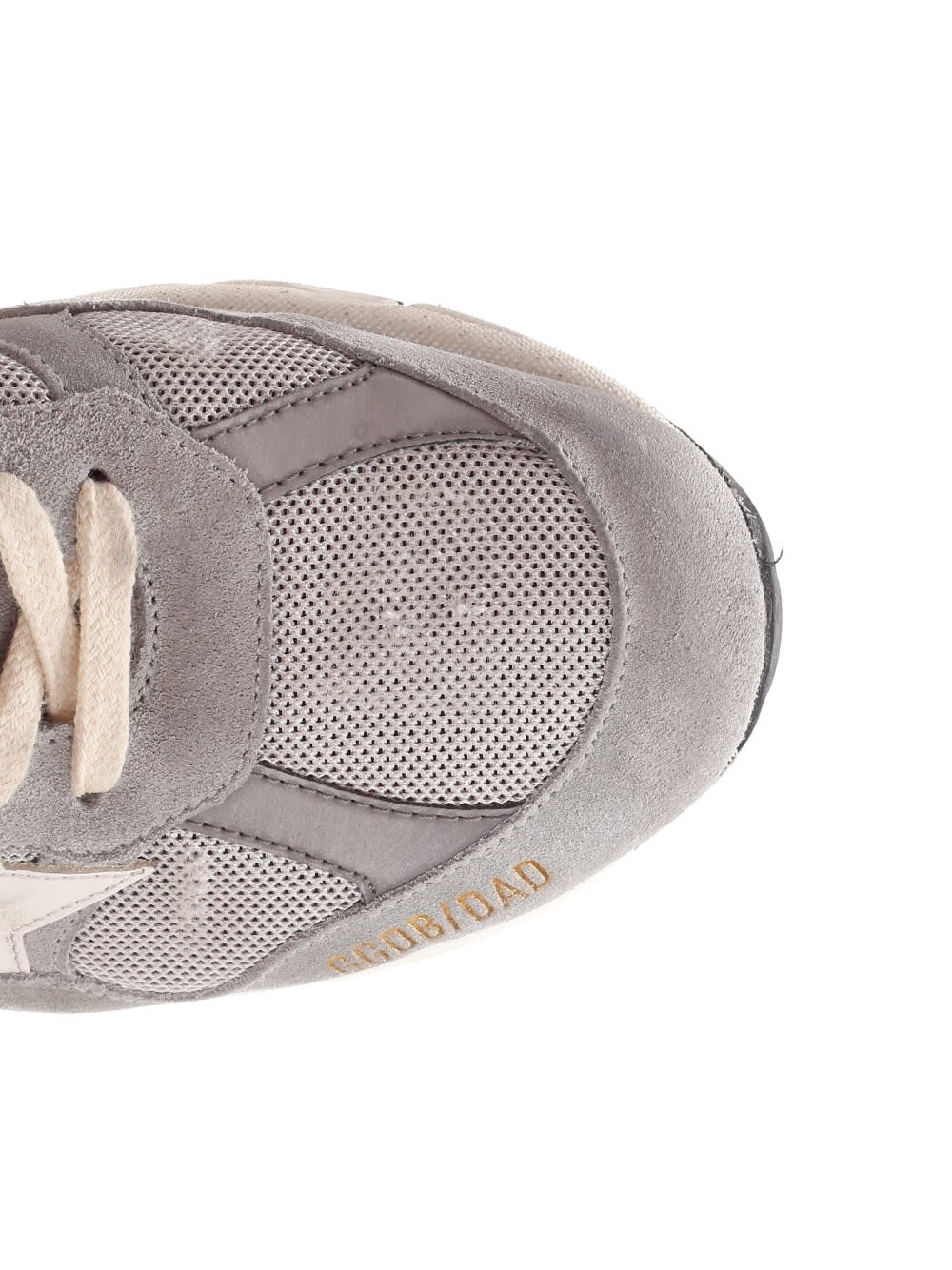 Shop Golden Goose Dad-star Running Sneaker In Grigio