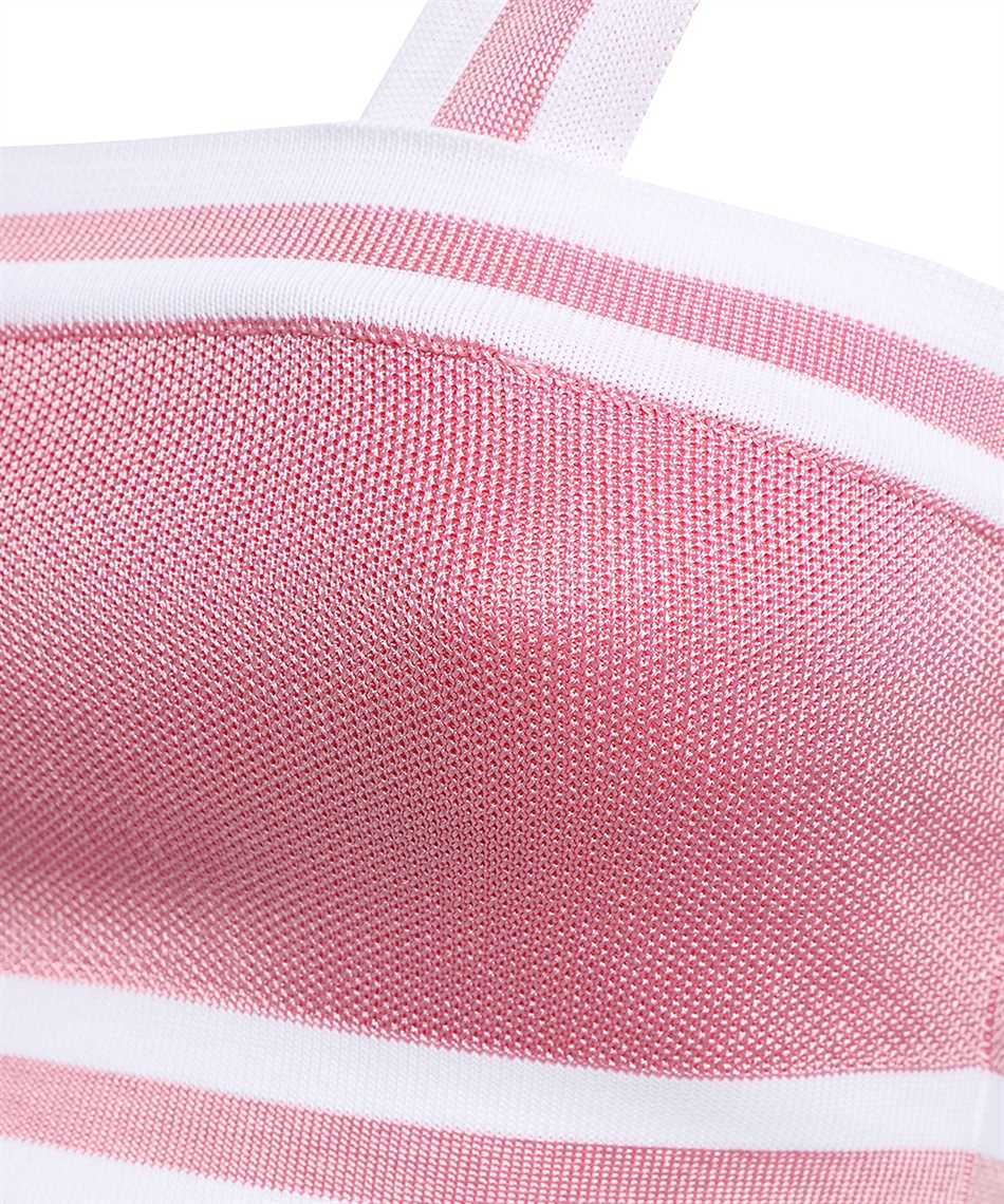 Balmain Knitted Viscosa-blend Top In Pink