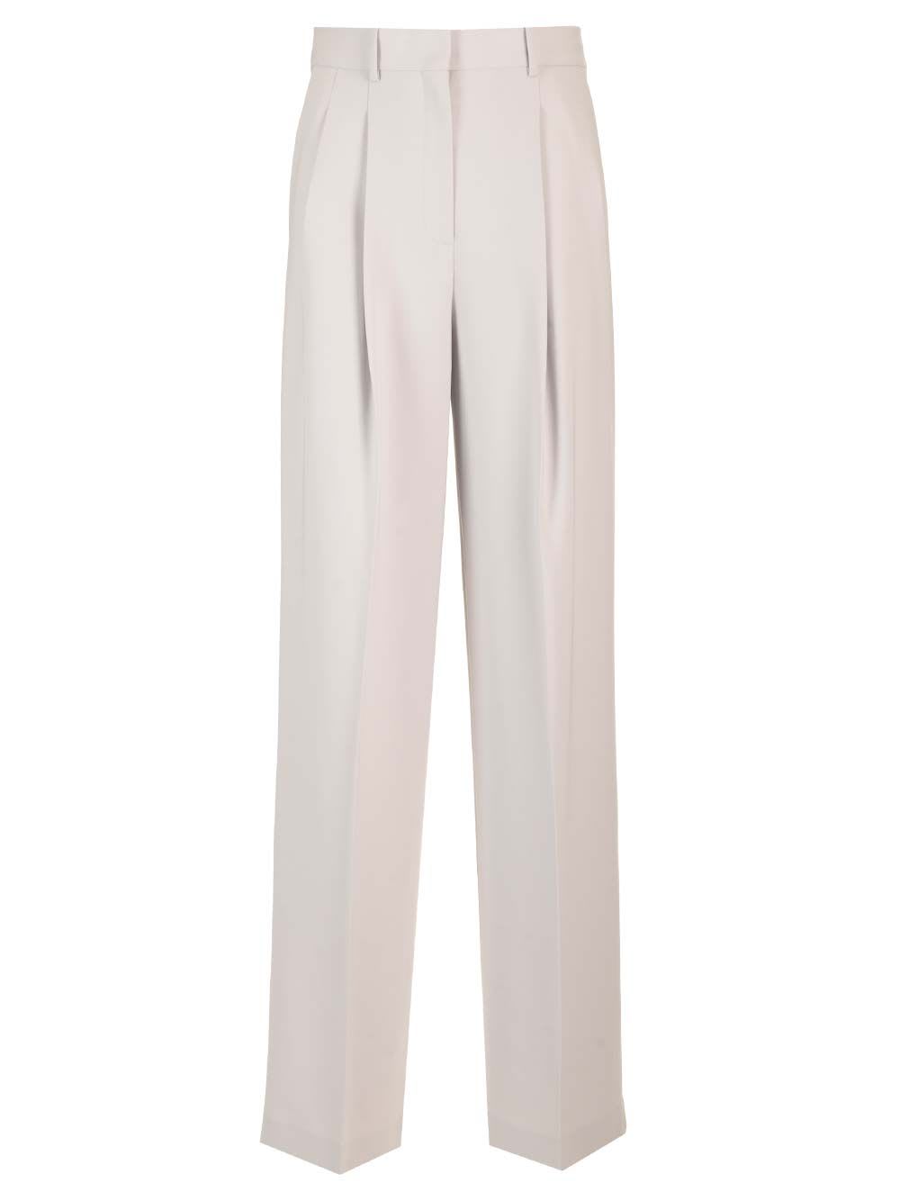 Flowing Crepe Trousers