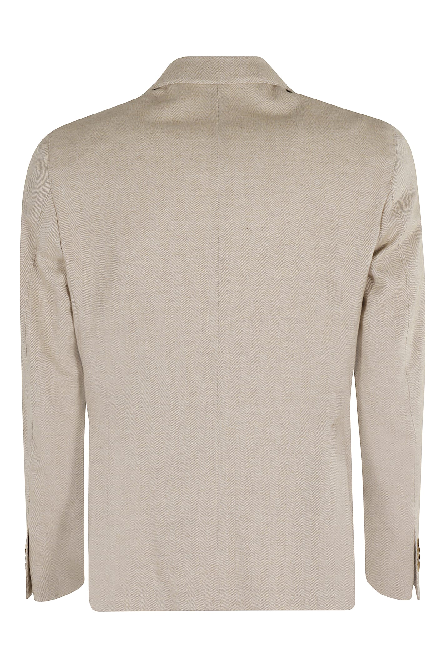 Luigi Bianchi Mantova Giacca Cotone Mano Cashmere In Gray