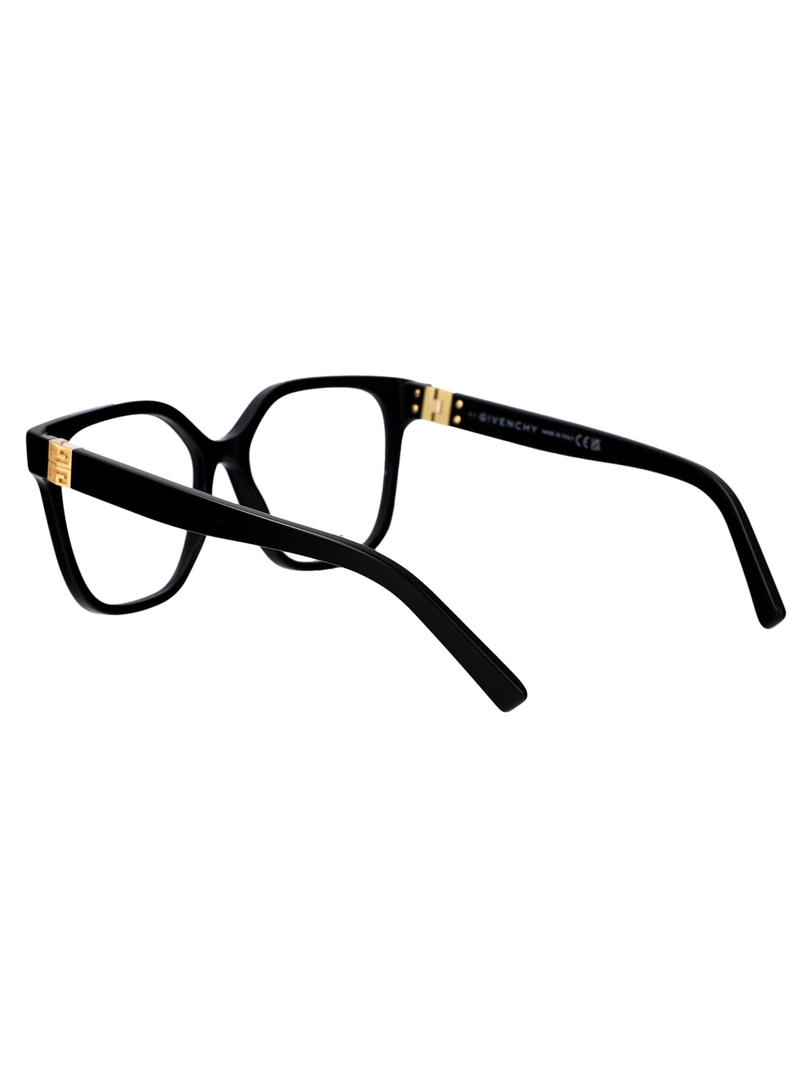 Shop Givenchy 4g Glasses In Black