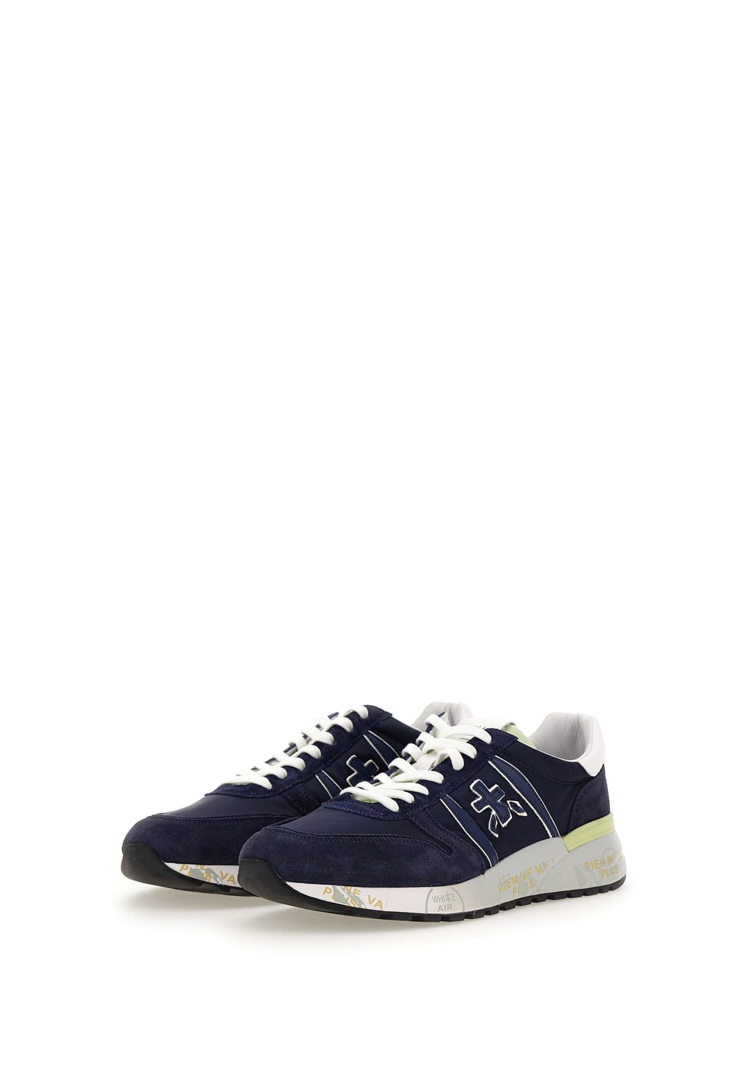 Shop Premiata Lander6634 Sneakers In Blue