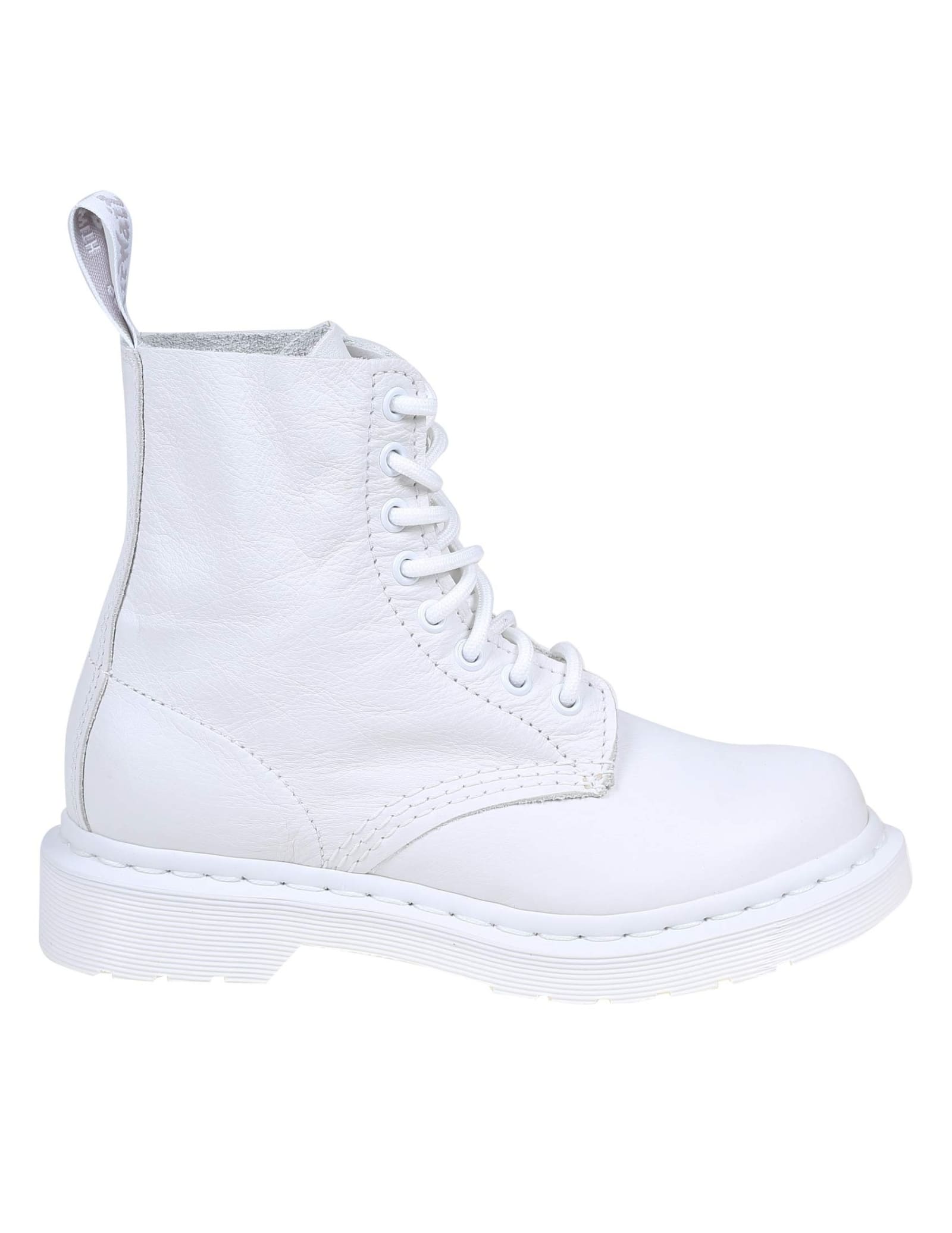 Dr. Martens Dr. martens 1460 Pascal Mono In White Leather