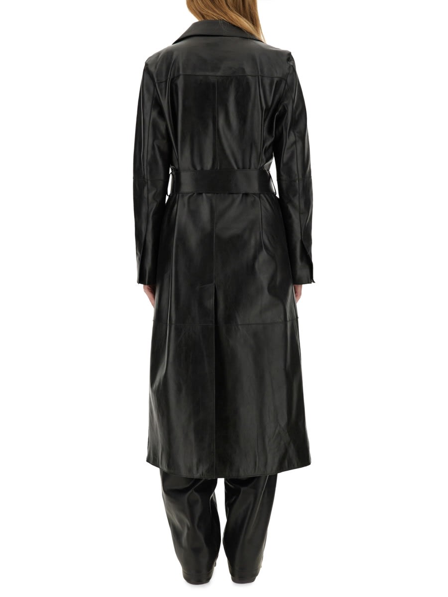 Shop Stand Studio Coat Paris In Black