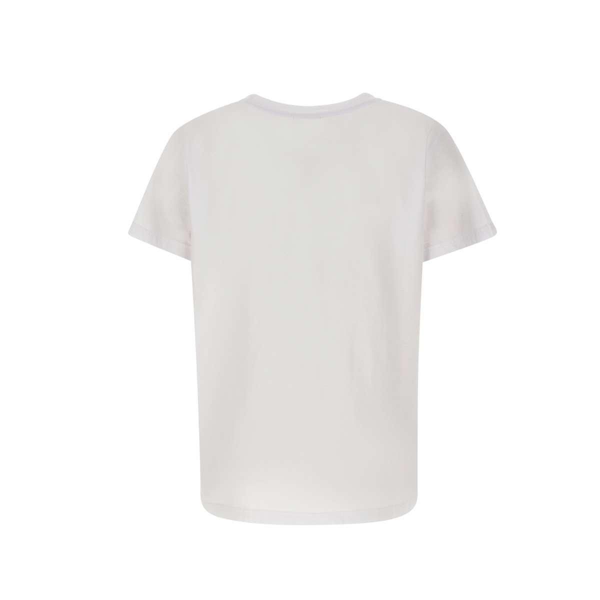 Shop Woolrich Crewneck Short-sleeved T-shirt In Bright White