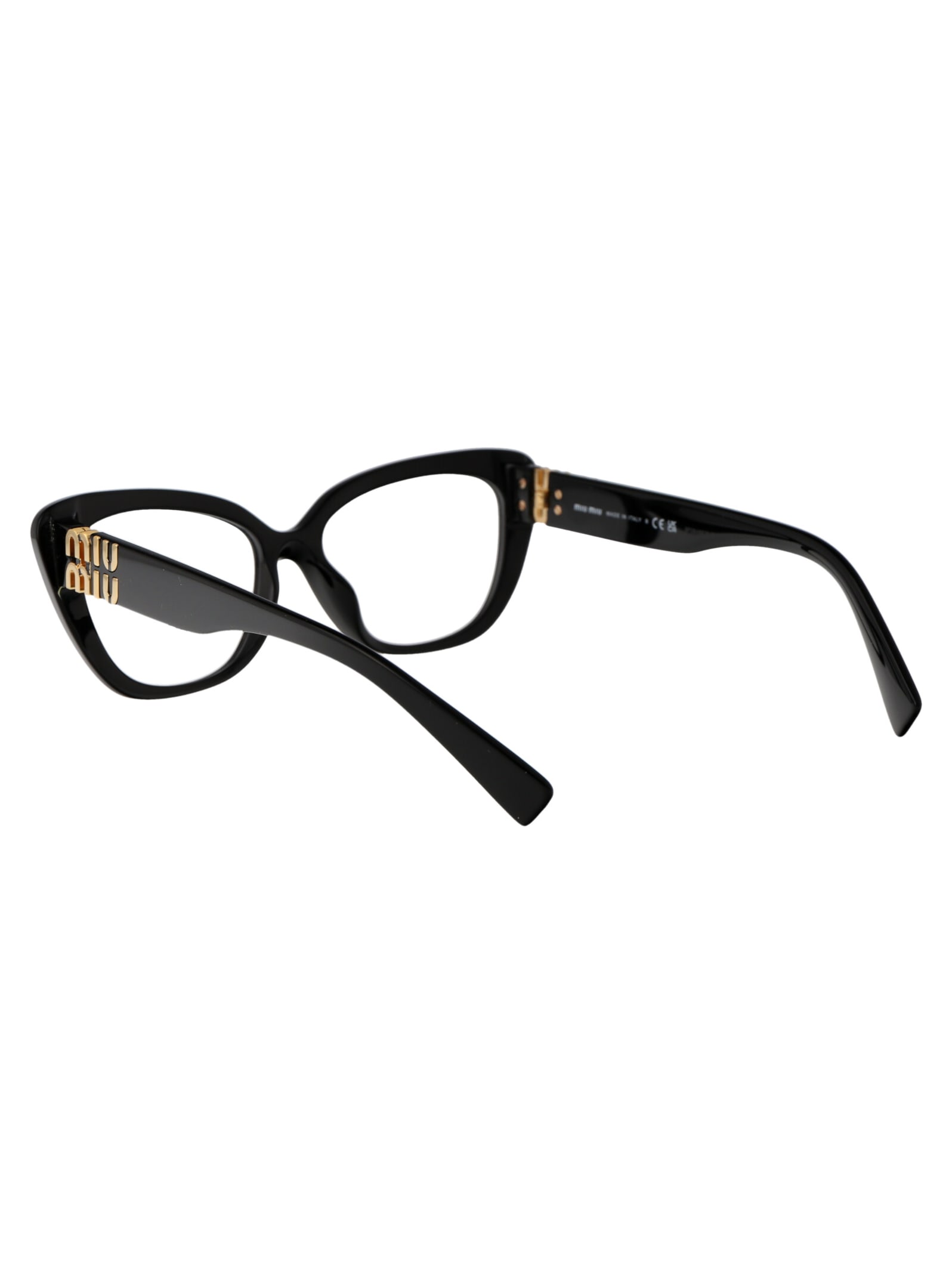 Shop Miu Miu 0mu 05vv Glasses In 1ab1o1