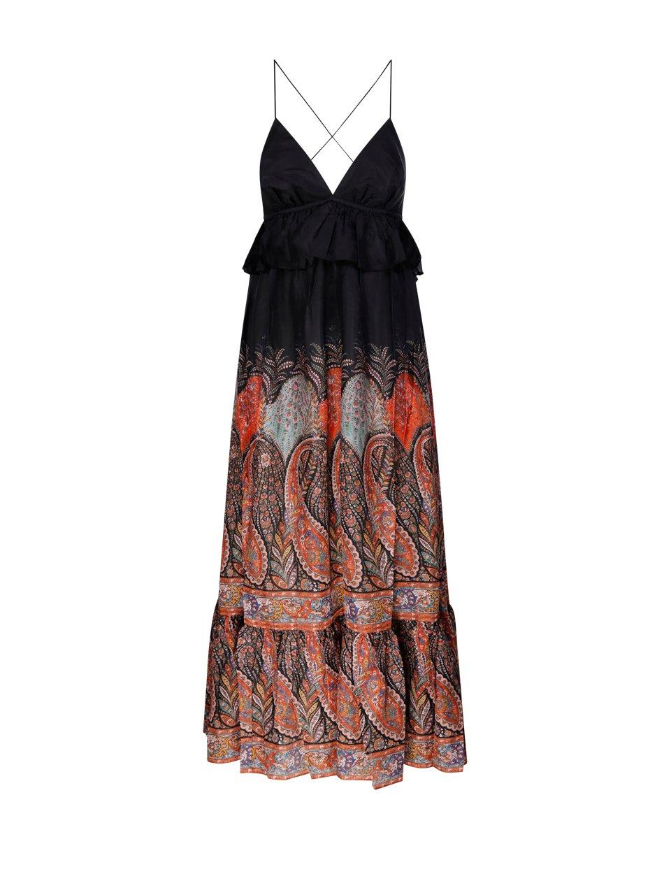 Rhiannon Ruffle Maxi Dress