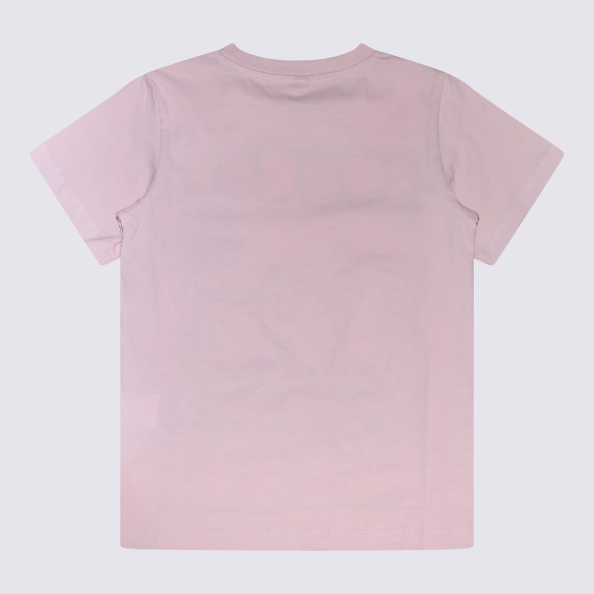 Shop Stella Mccartney Pink Multicolour Cotton T-shirt