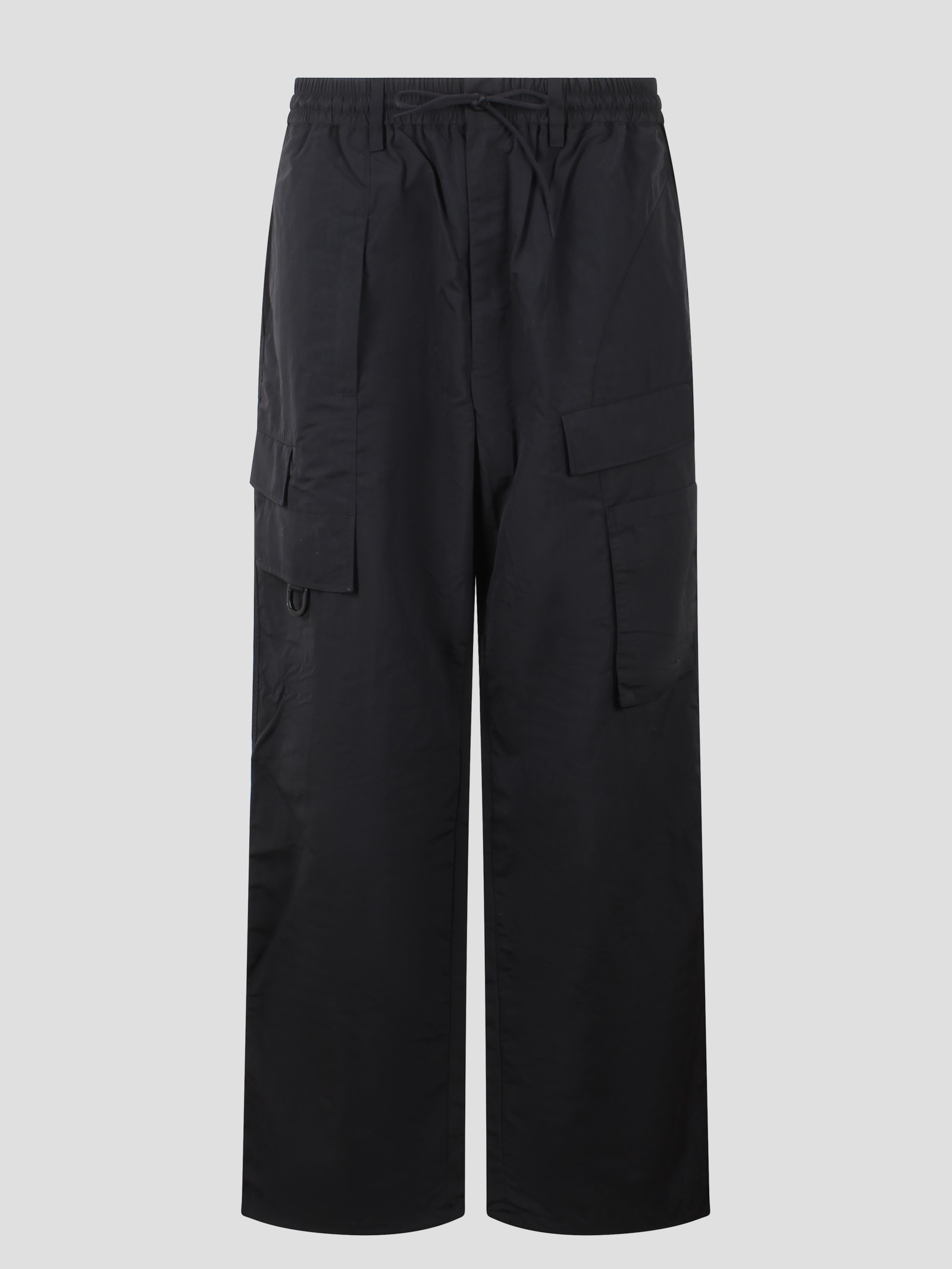 Shop Y-3 Cargo Nylon Pants In Black