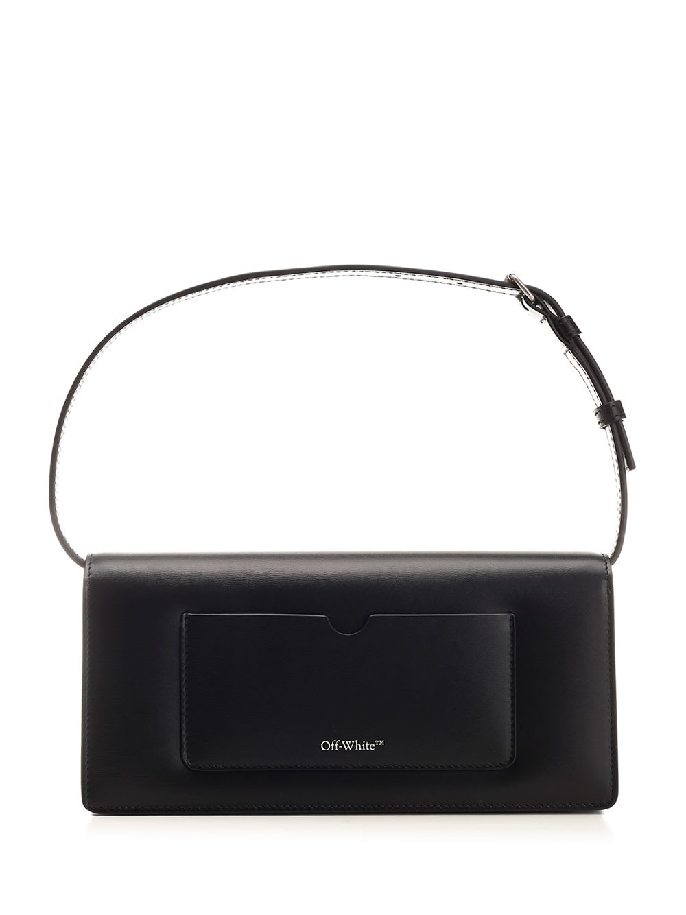 Shop Off-white 1.0 Jitney Shoulder Bag In Black