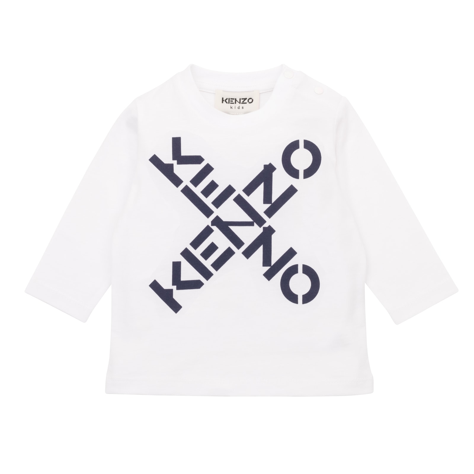 Kenzo Kids Long-sleeved T-shirt With Print
