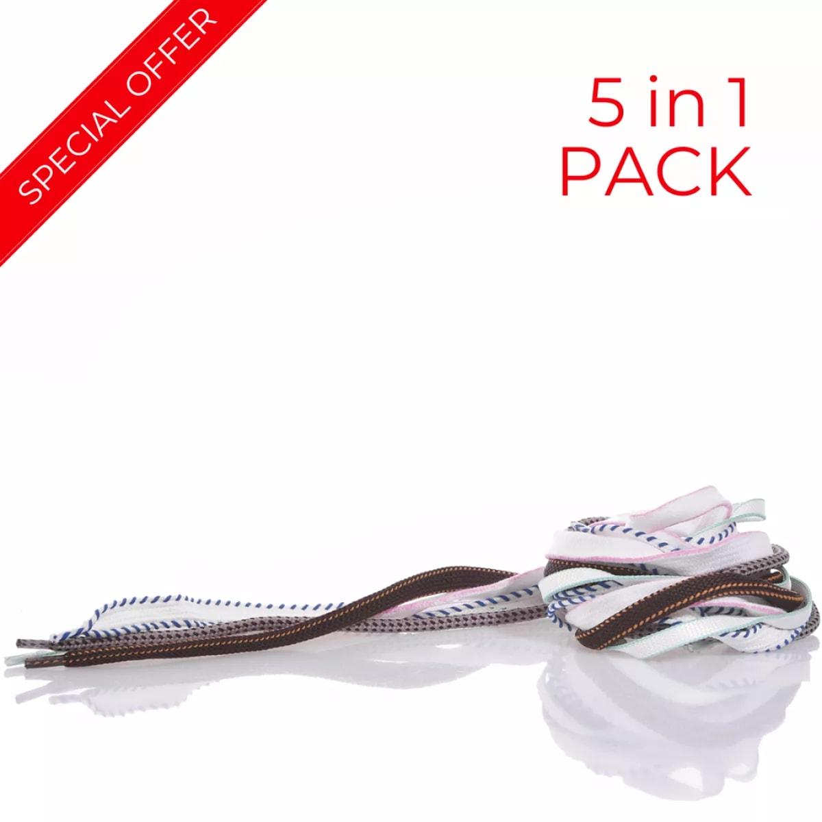 Shop Mimanera Pack Of 5 Laces Custom