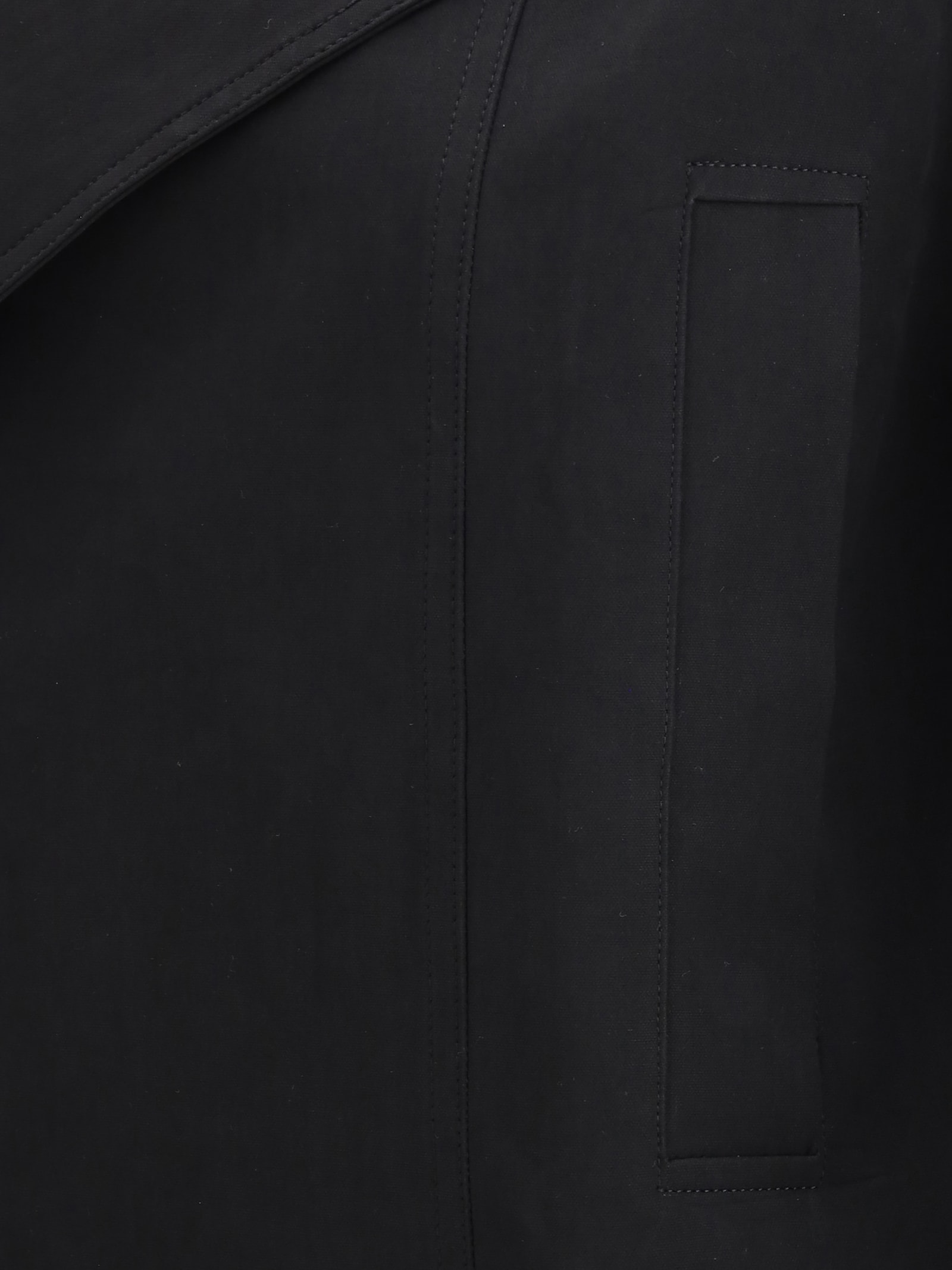 Shop Loulou Studio Coen Short Jacket In Black