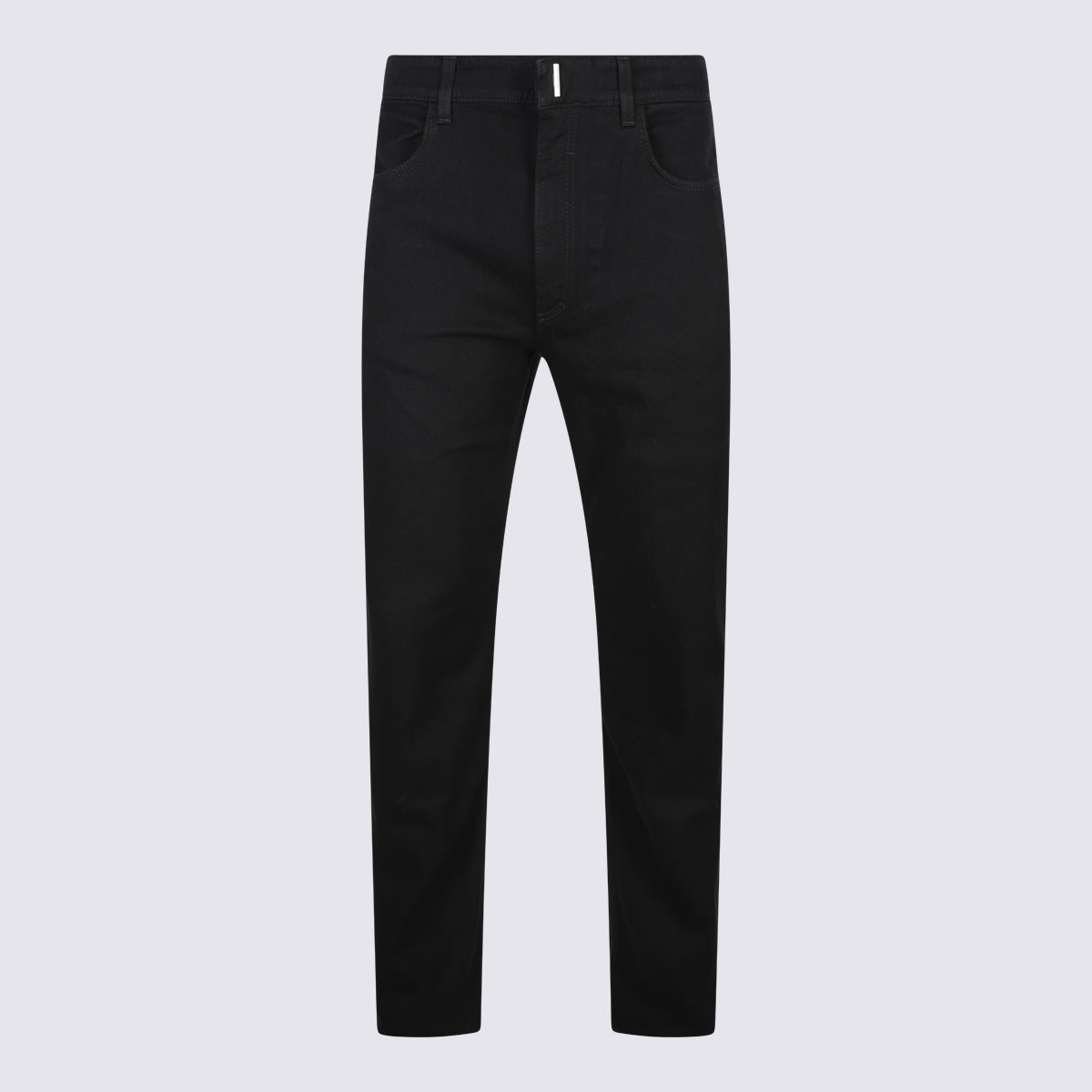 Shop Givenchy Black Cotton Jeans