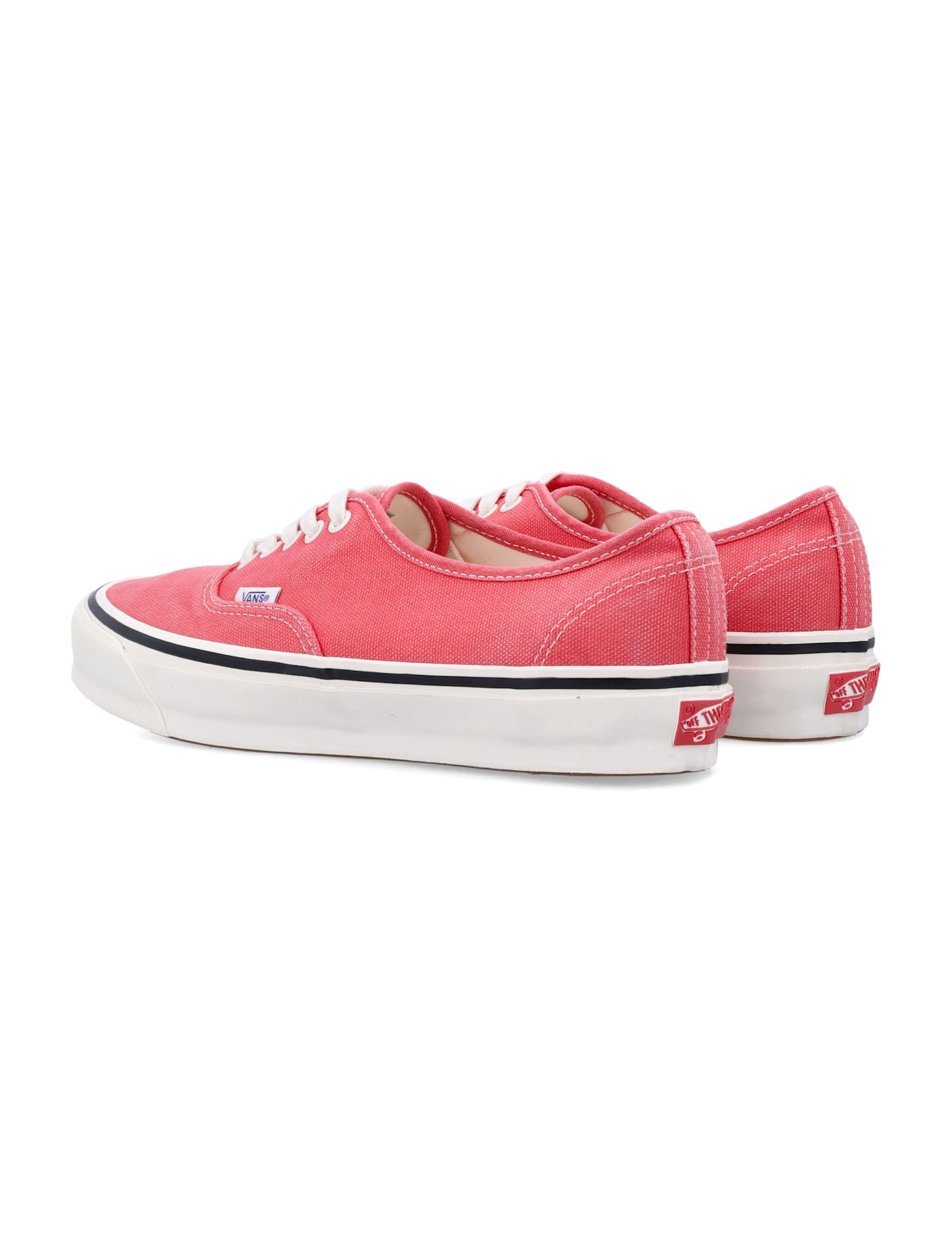Vans 44 Authentic Lx Sneakers In Duck Canvas Cayenne