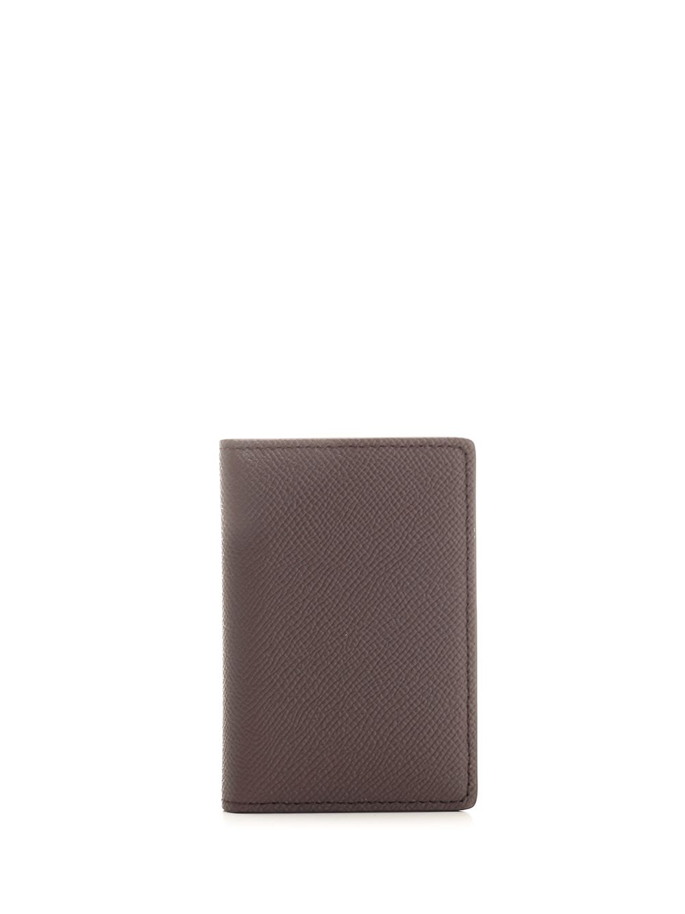 Shop Maison Margiela Four Stitches Card Holder In Grey