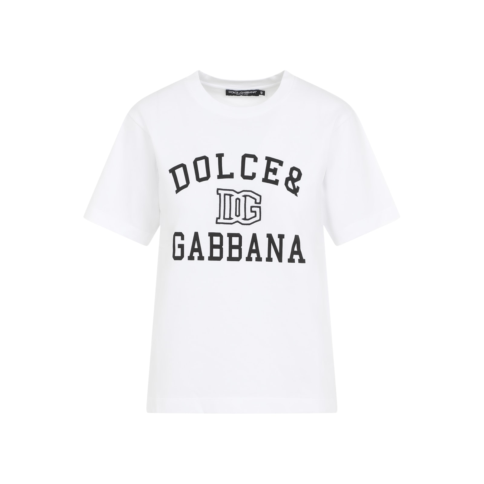 Shop Dolce & Gabbana T-shirt In White