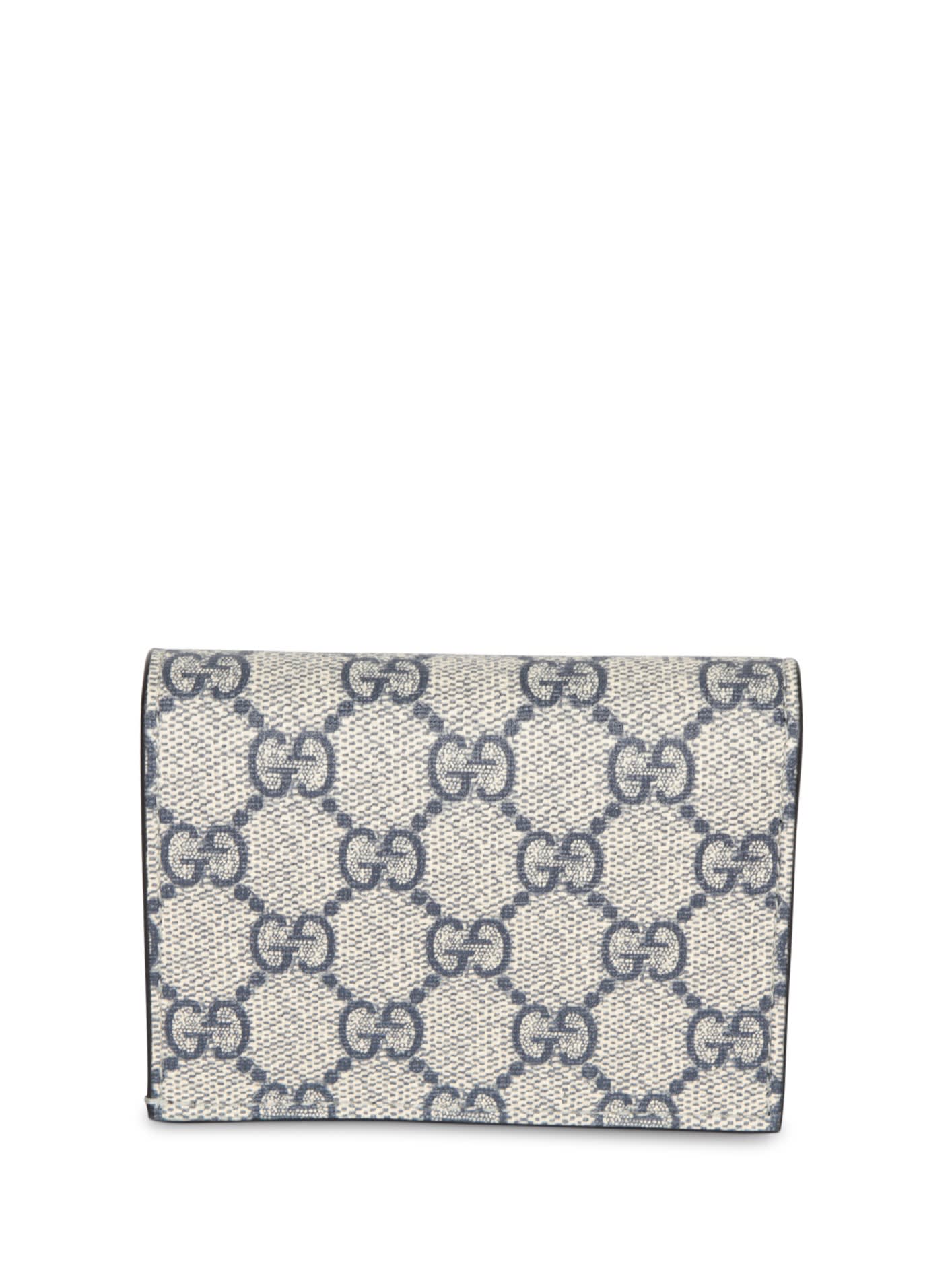Gucci Leather Card Holder In Multi