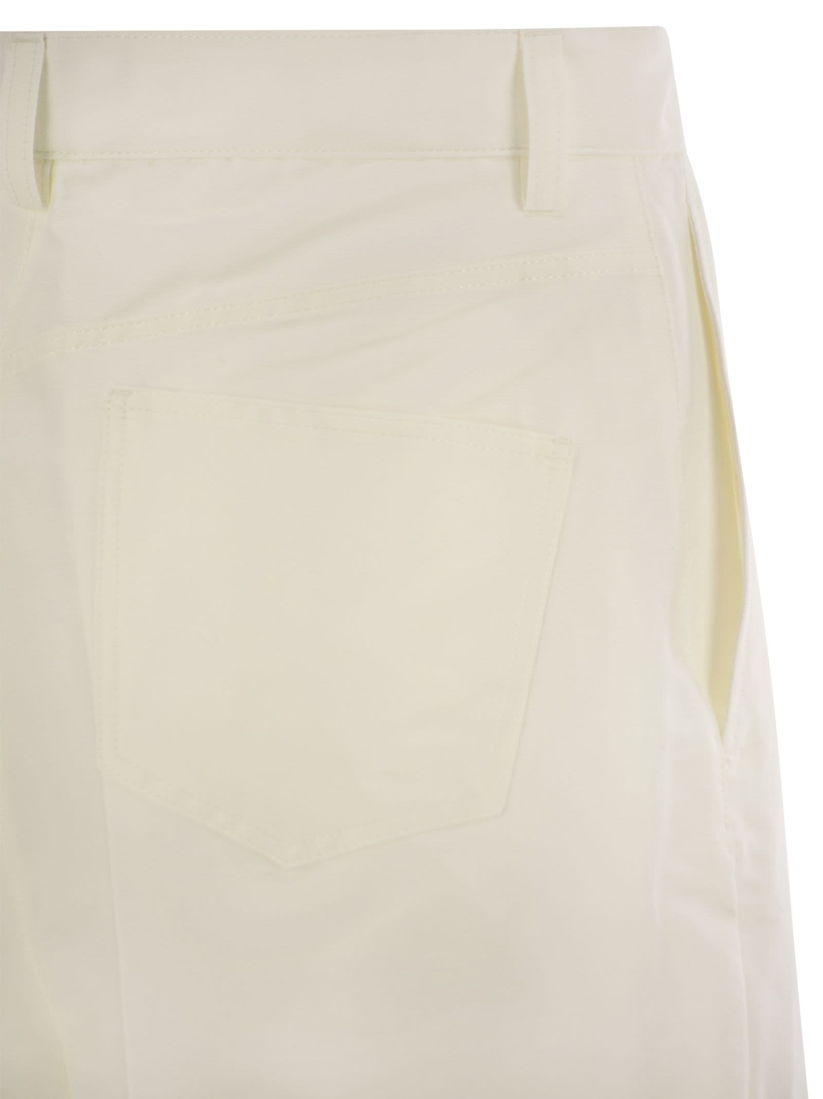 Mvp Wardrobe Cotton And Silk Bermuda Shorts
