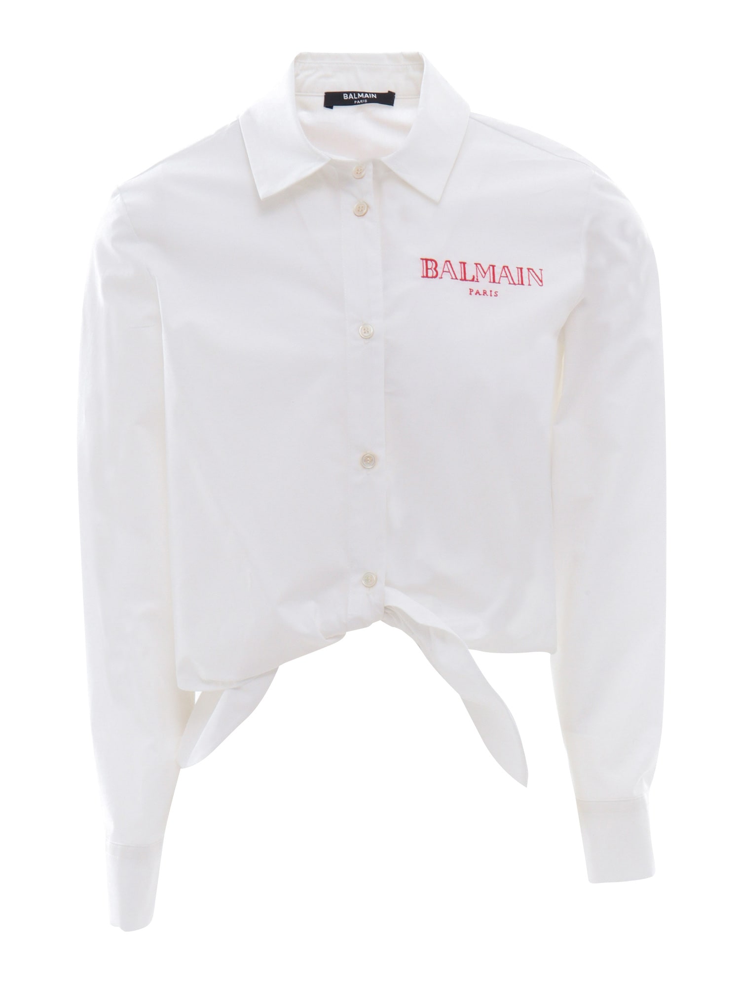 Balmain Shirt In Gray